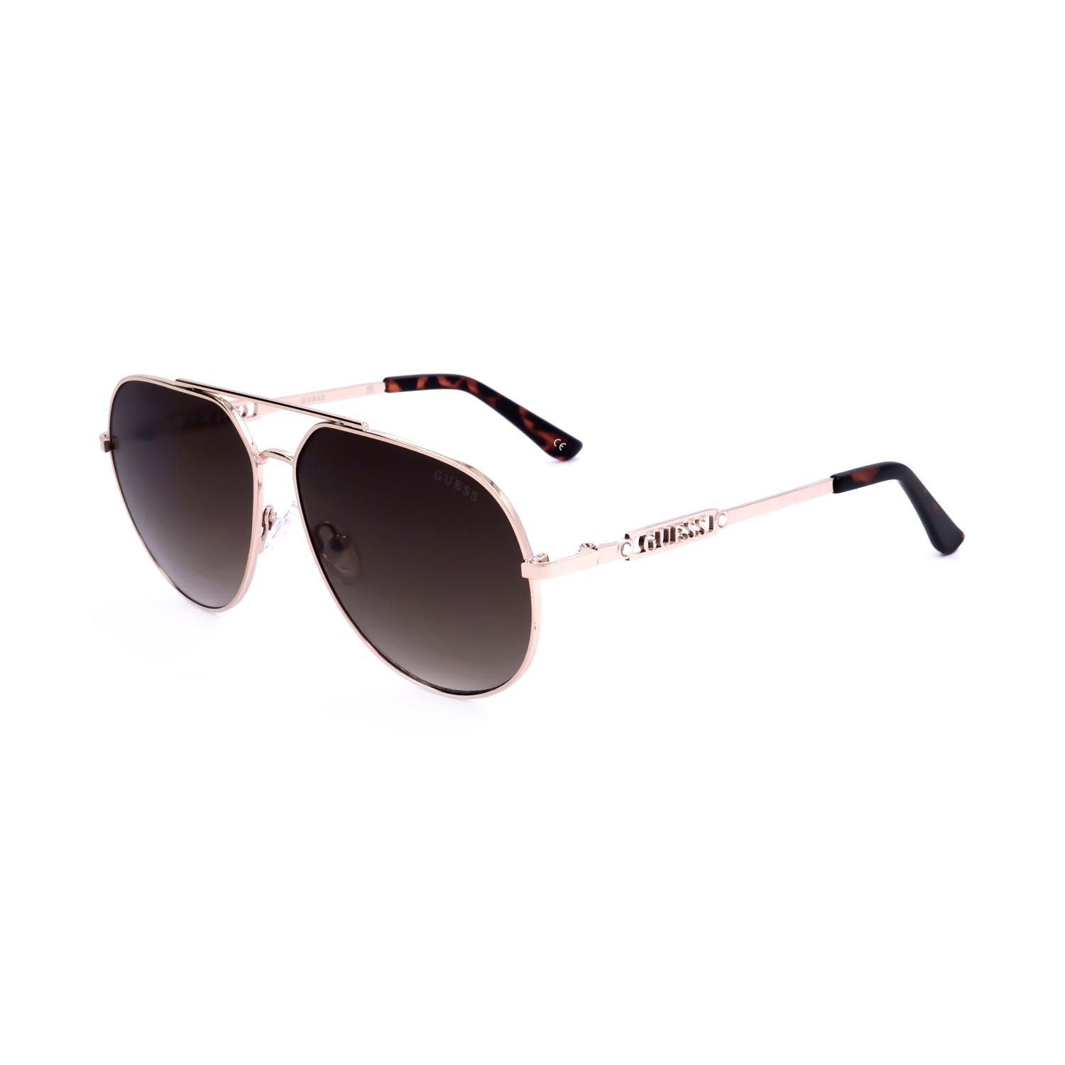 Guess Factory occhiali da sole donna GF6195 gold-coloured mottled brown