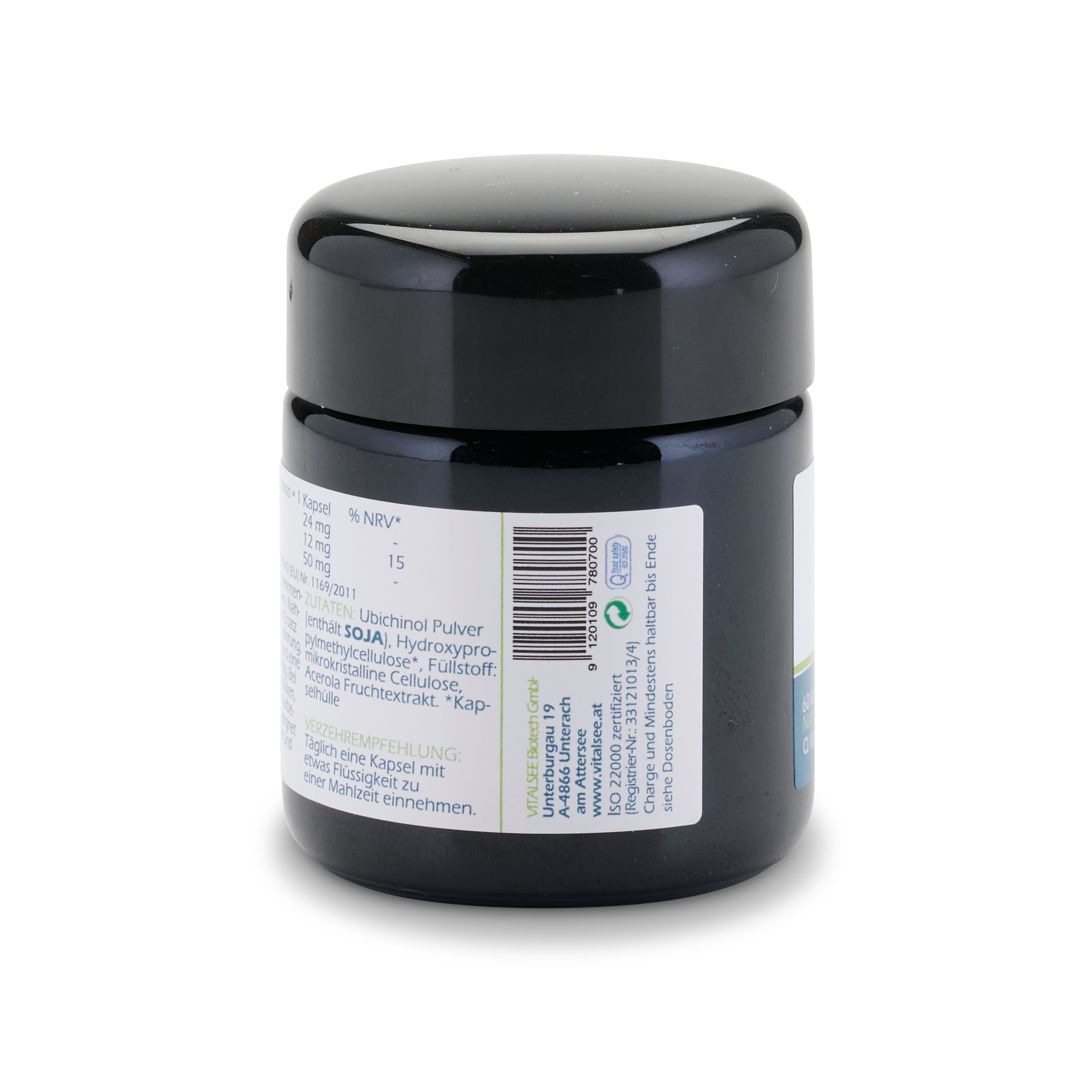 Vitalsee COENZYM Q10 active (KANEKA UBIQUINOL TM) +Vitamin C (Acerola Frucht)