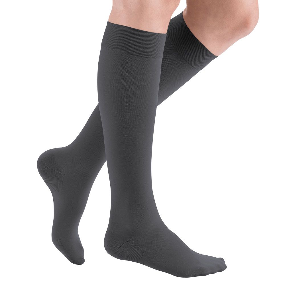 mediven plus CCL1 AD Kompressionsstrümpfe normal (39-44 cm) mit Noppenhaftband