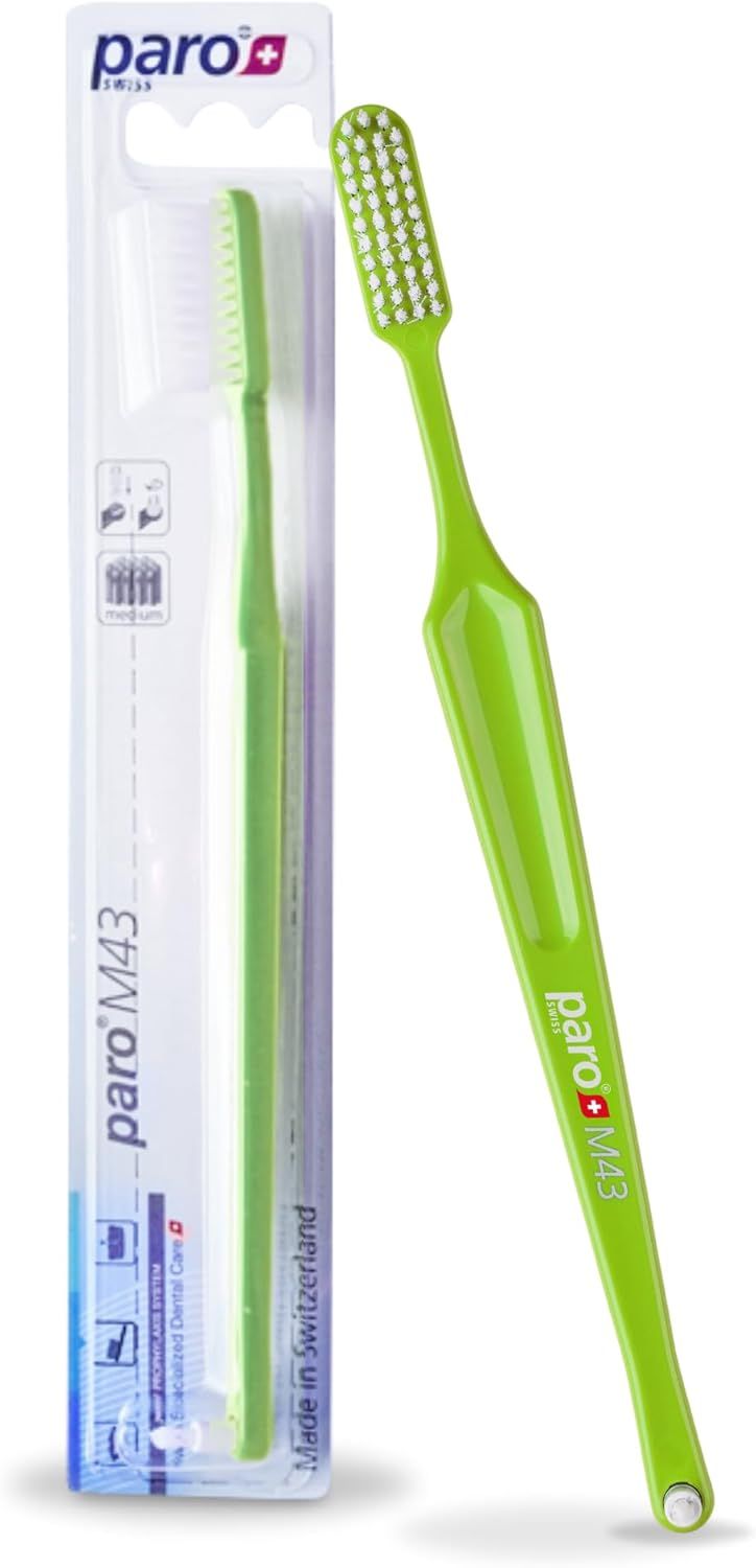 paro Zahnbürste mit Interdentalbürste (M43) 2 St