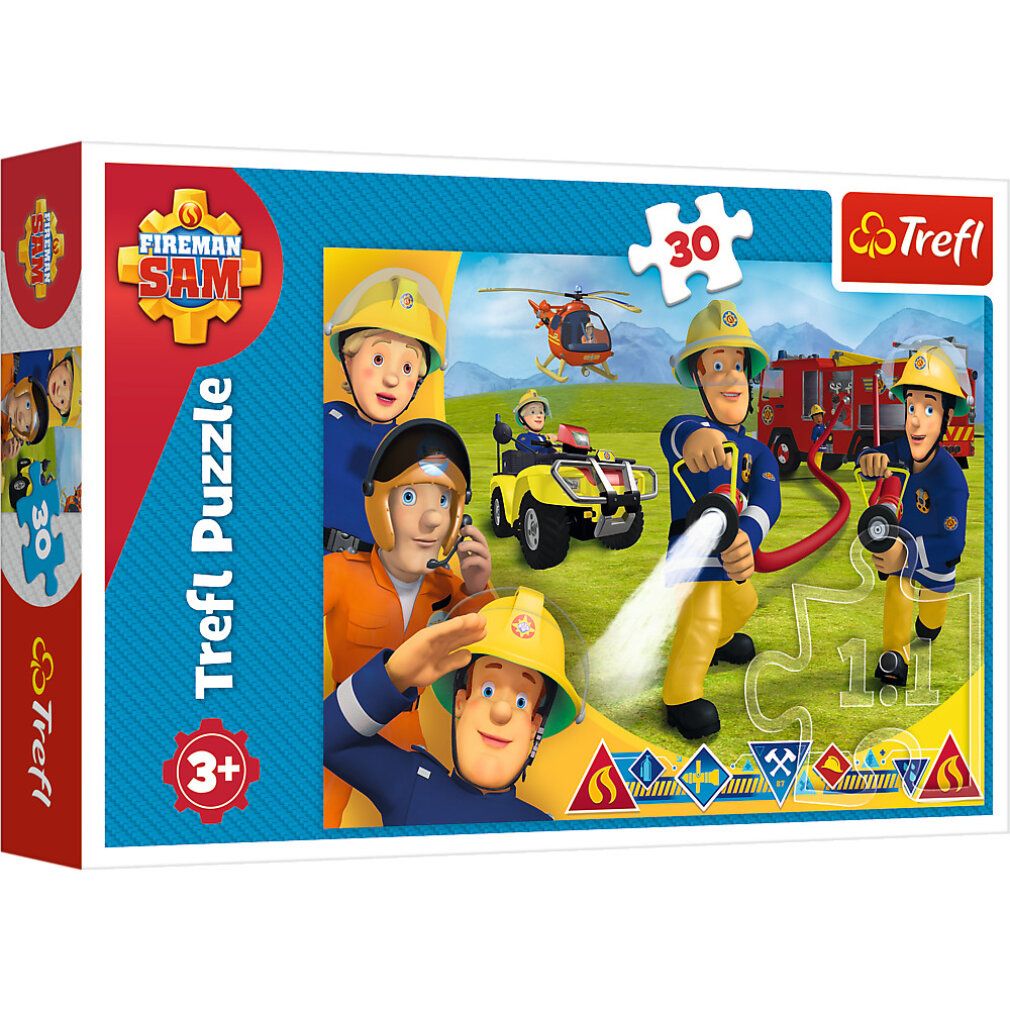 Puzzle 30 Teile ? Feuerwehrmann Sam