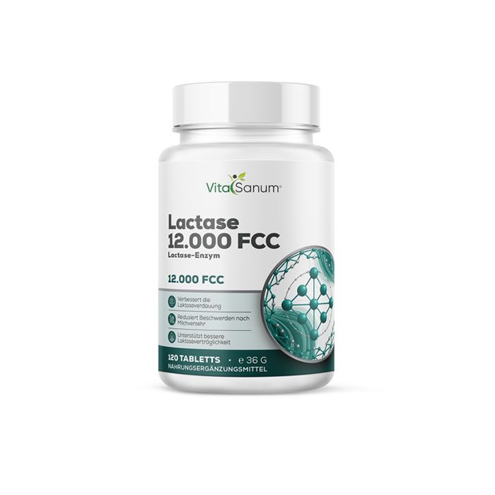 VitaSanum® Lactase 12.000 FCC 120 St Tabletten