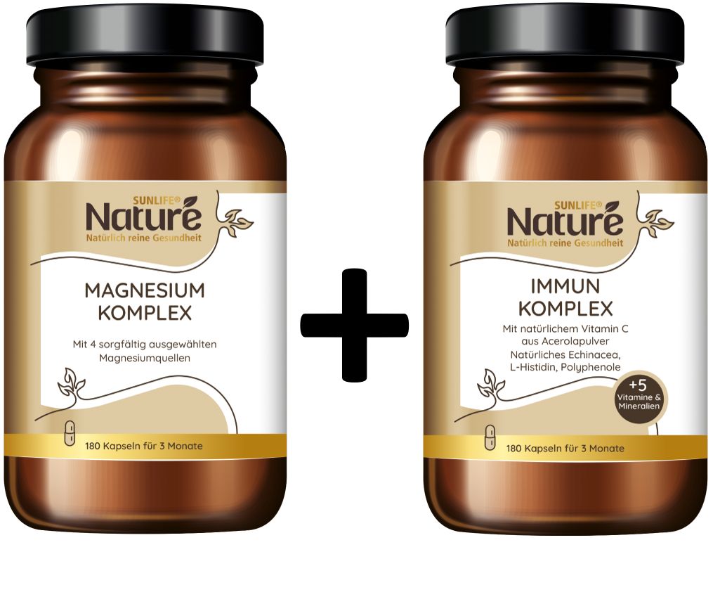 Sunlife® Nature Vorteils-Pack Magnesium Komplex + Immun 150 St
