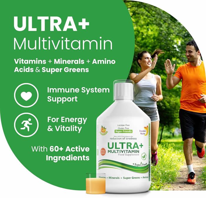 Swedish Nutra - Ultra Plus Multivitamin