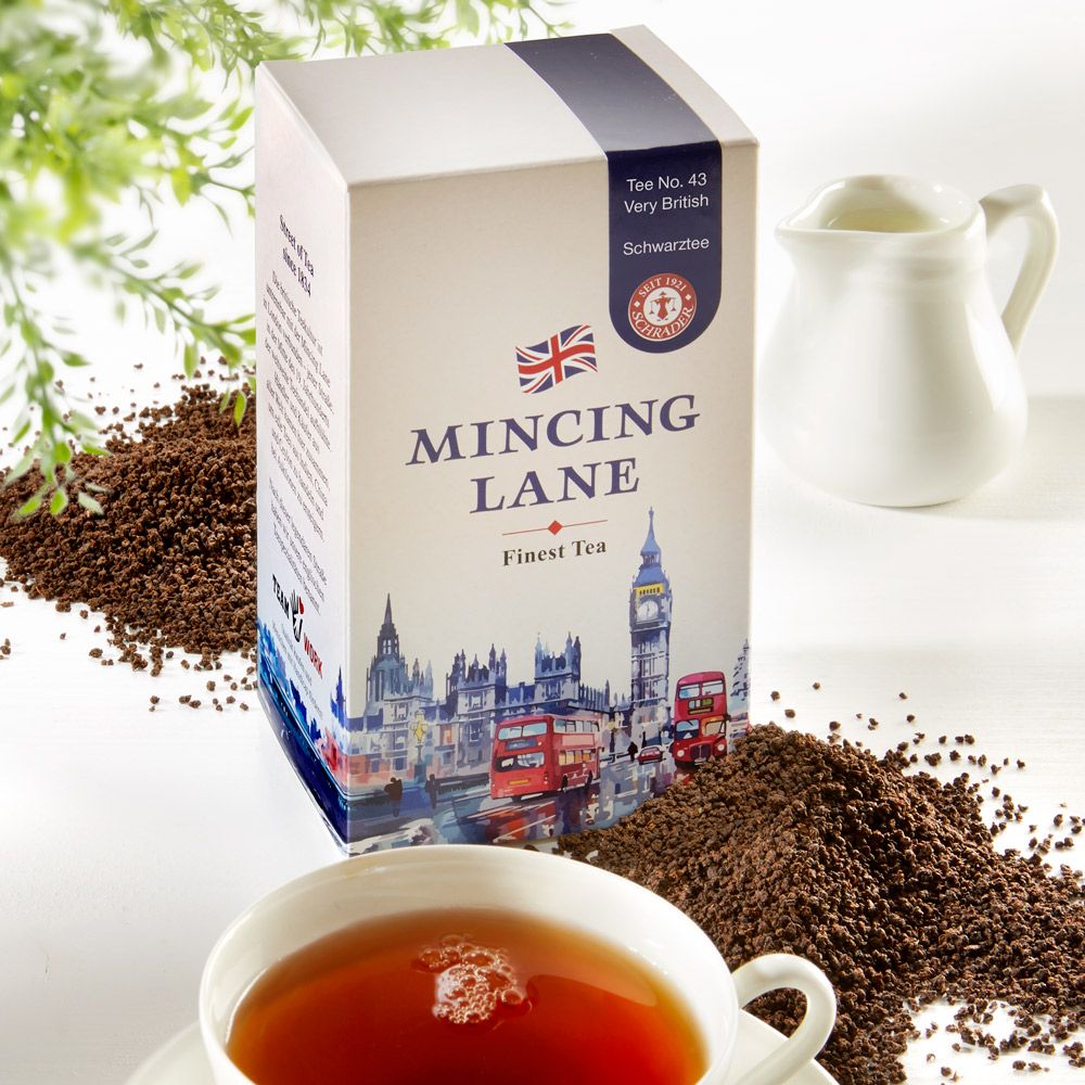 Schrader Tee No. 43 Schwarzer Tee Very British