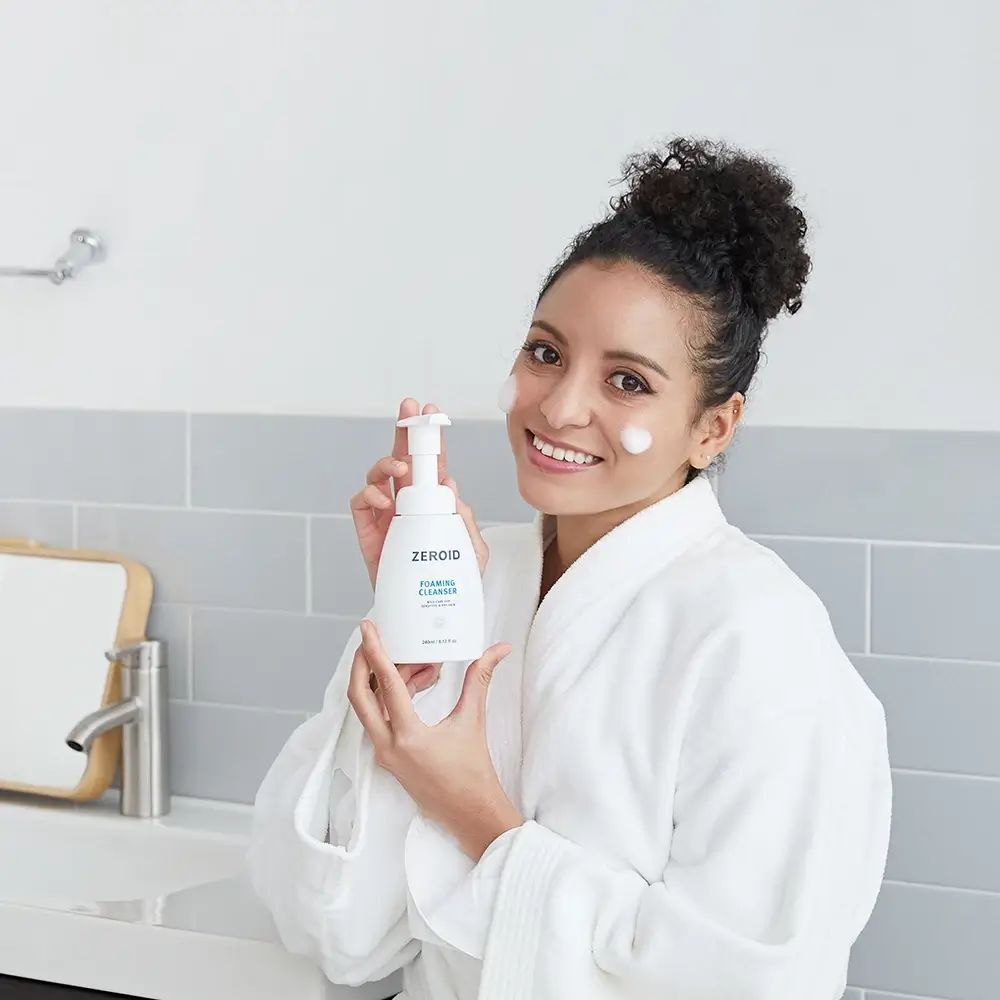 ZEROID Foam Cleanser – Sanfter Reinigungsschaum für empfindliche & unreine Gesichtshaut