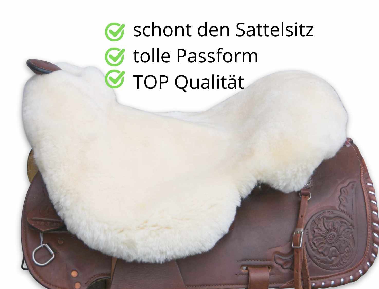 AMKA Westernsattel Sitzbezug