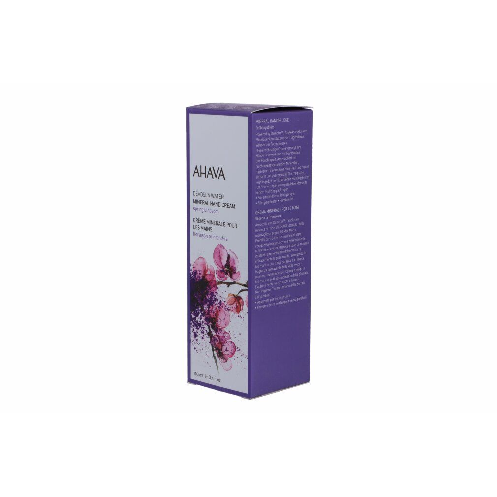 AHAVA DEADSEA WATER Mineral Hand Cream Spring Blossom