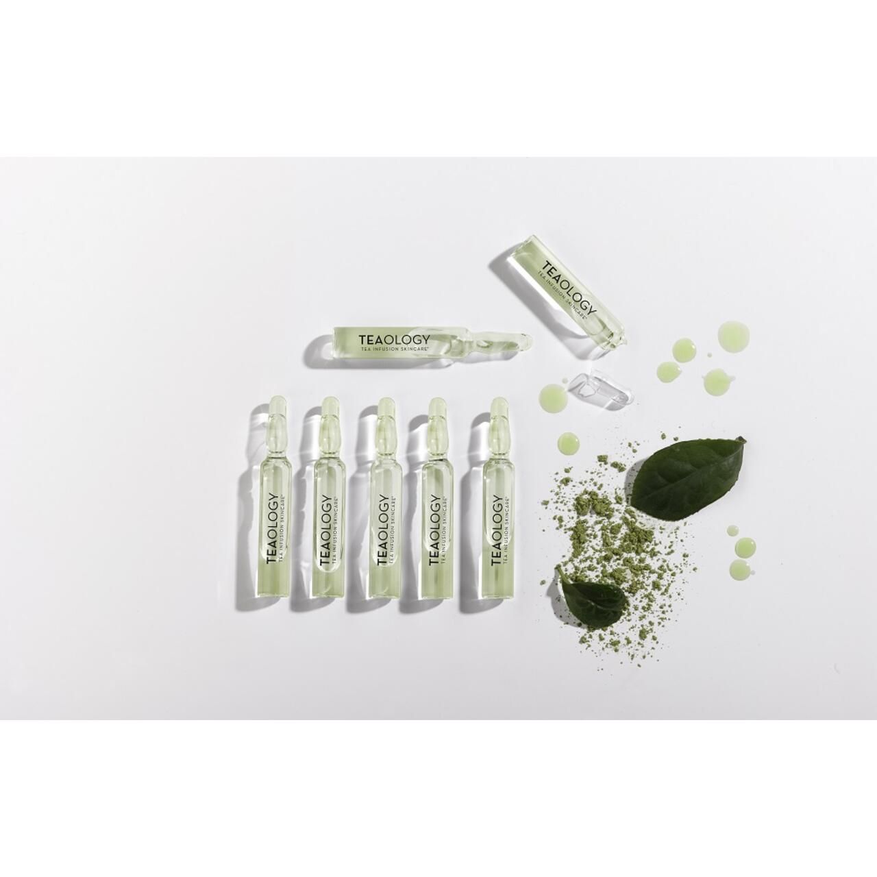 Teaology, Matcha Tea Ultra-Firming Ampoules Gesichtsfluid 7 x 2,5ml