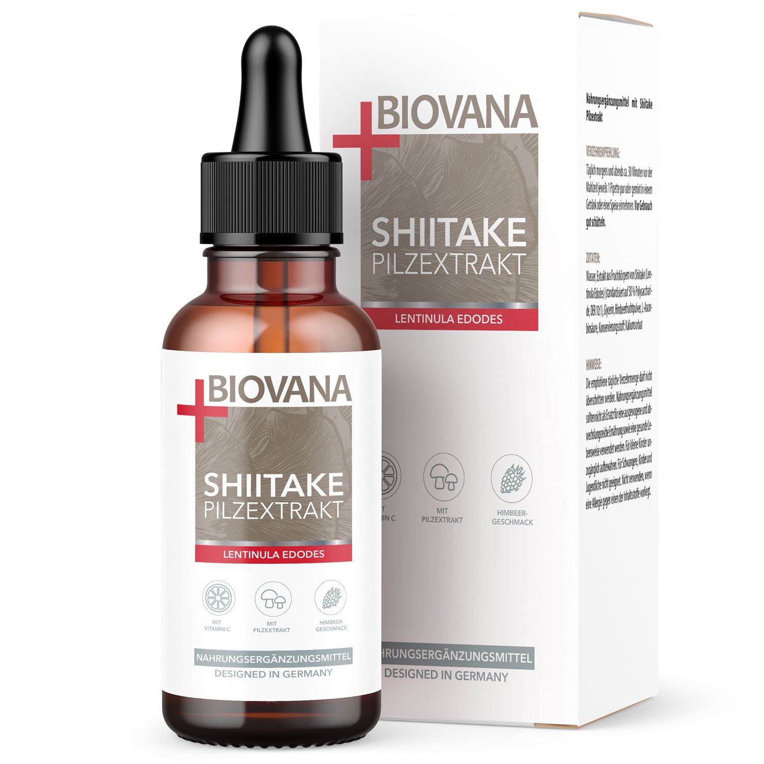Biovana Shiitake Pilze Extrakt