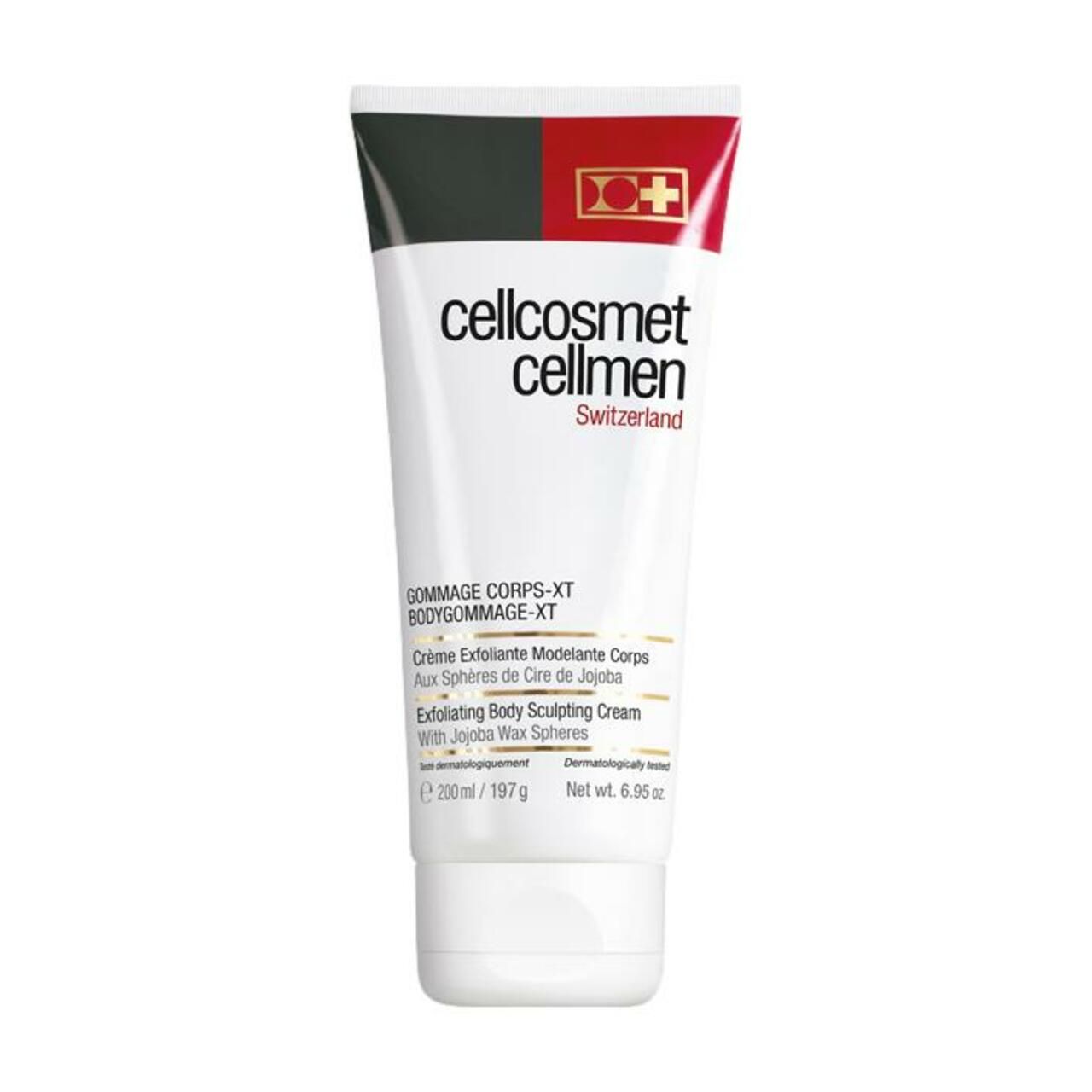 Tube mit Cellcosmet & Cellmen Body Gommage XT, 200ml.