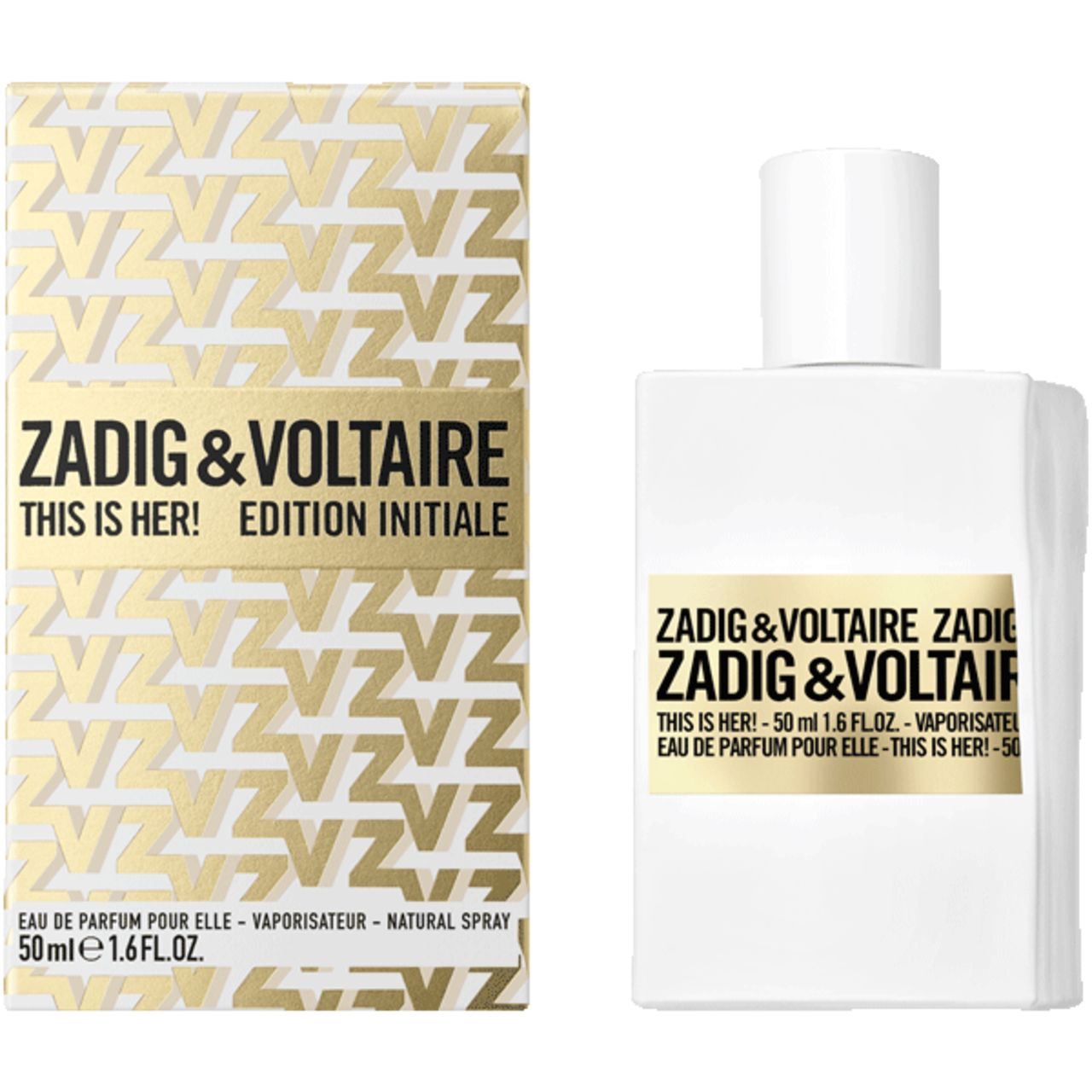 Zadig & Voltaire, This is Her! E.d.P. Nat. Spray Edtion Initiale