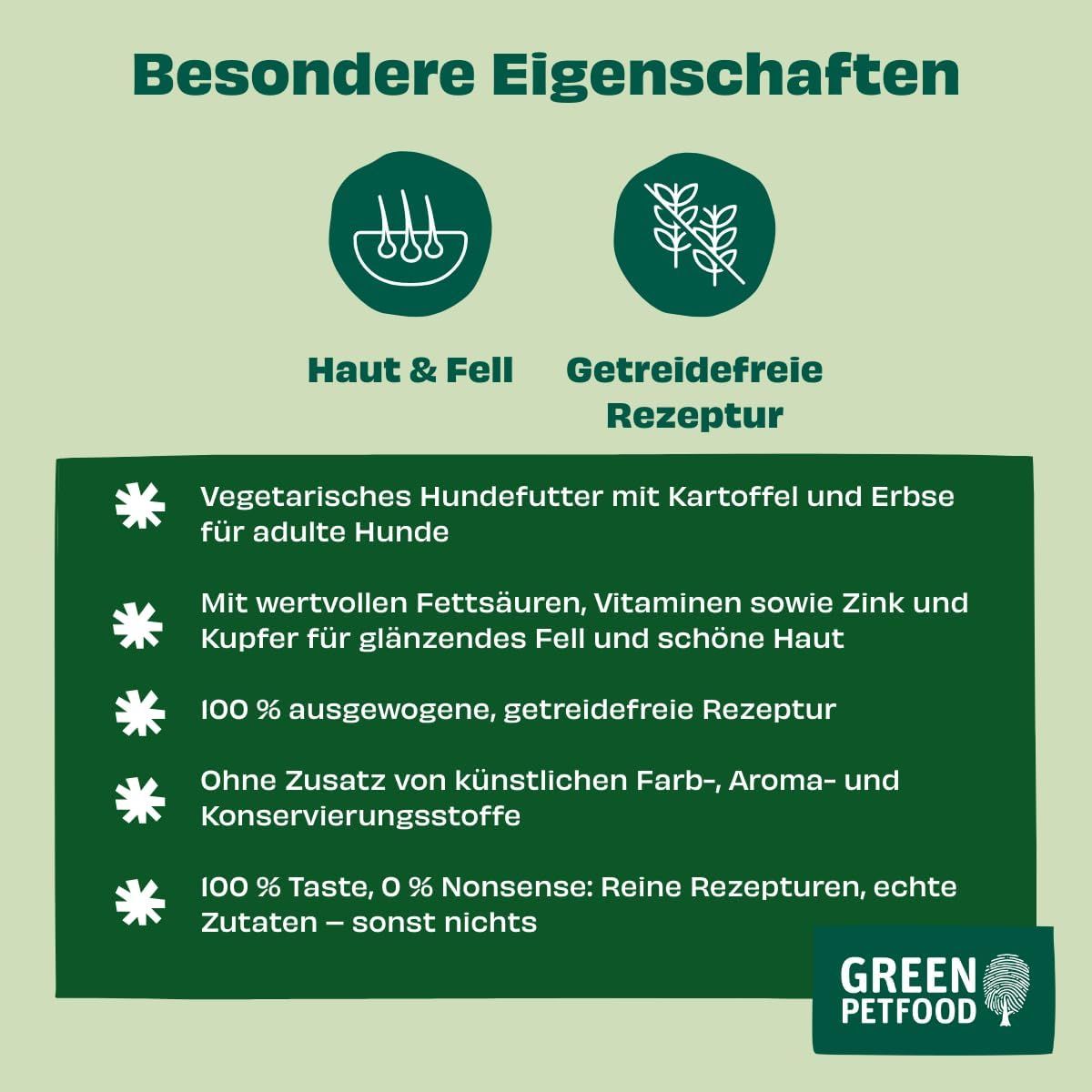 Green Petfood Potato & Pea 3 kg