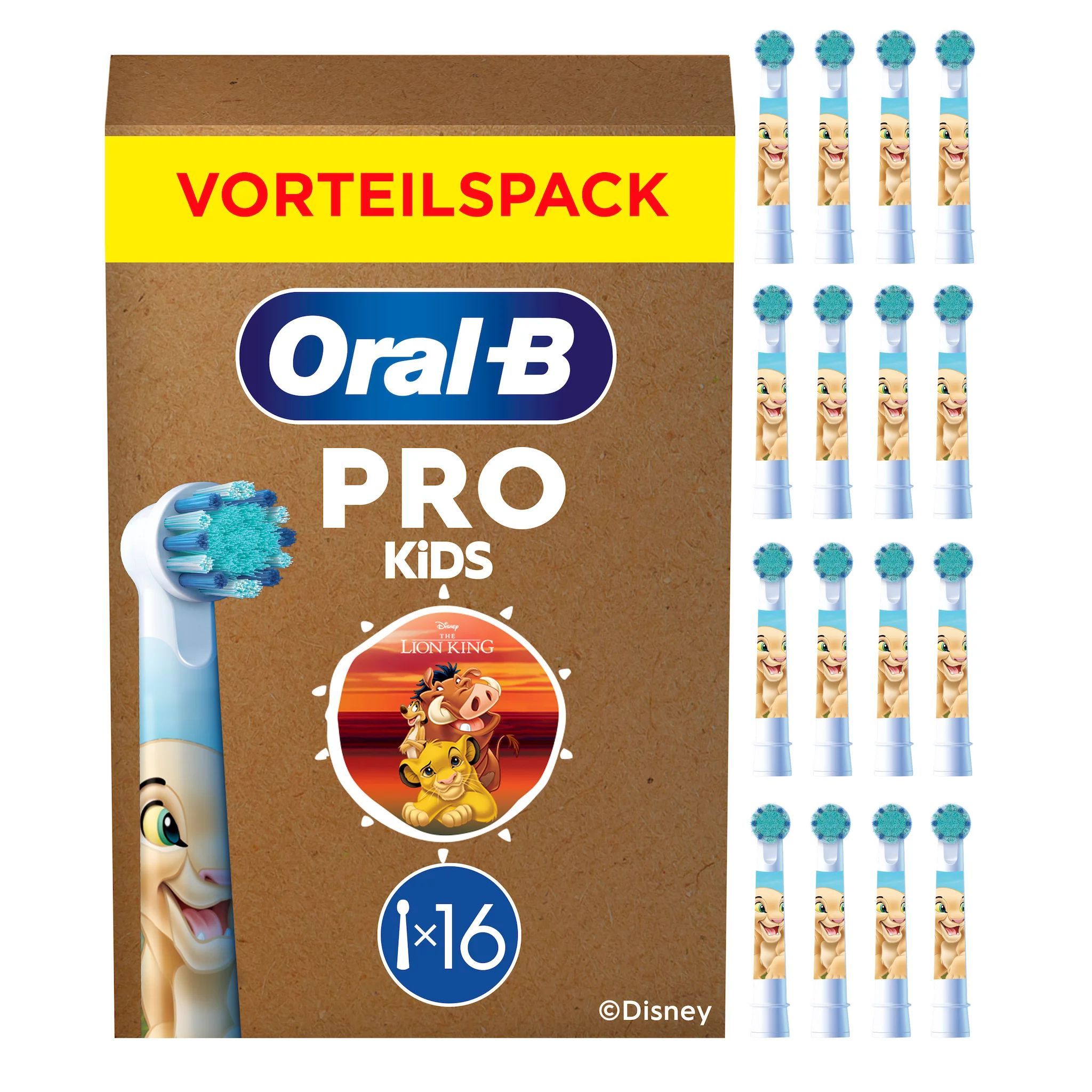 Oral-B Aufsteckbürsten König der Löwen FFS 16 St