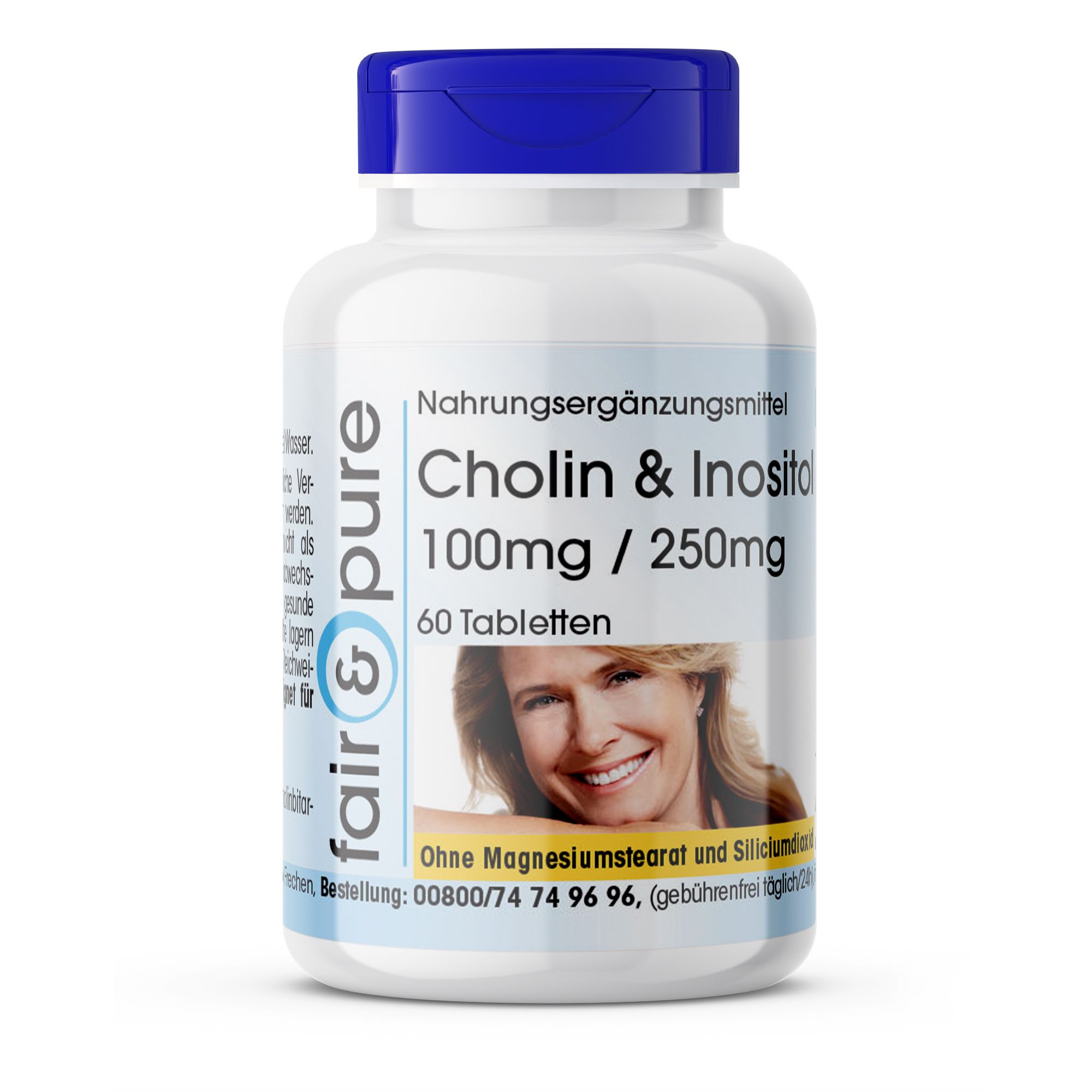 Cholin & Inositol 100 mg/250 mg Tabletten 60 St
