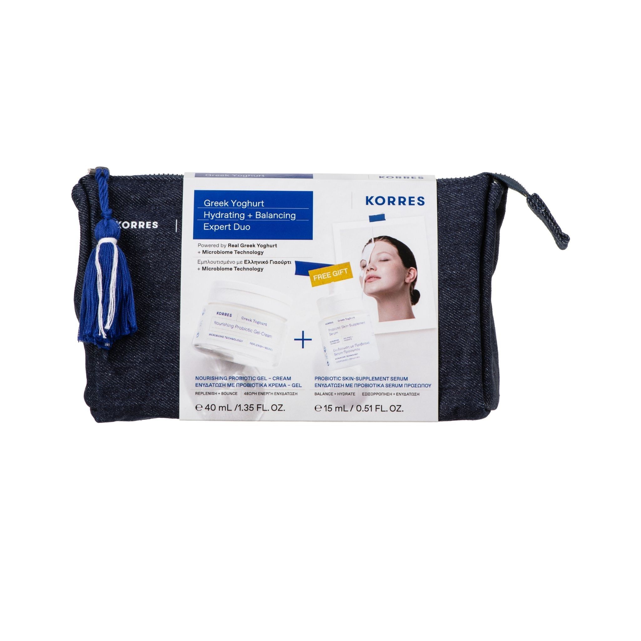 Korres Greek Yoghurt Feuchtigkeit & Balance - Expert Duo 1 St Set