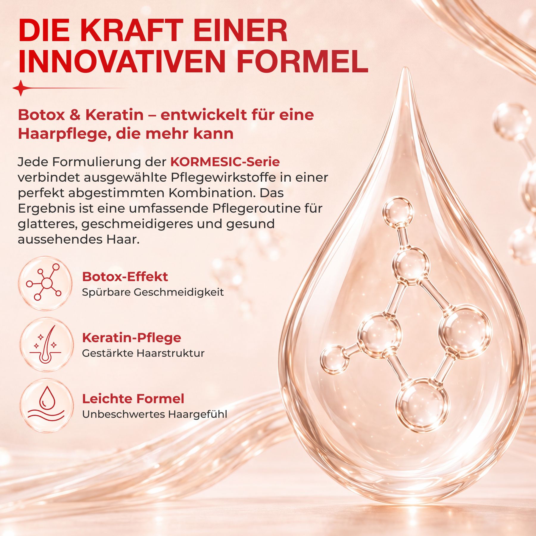 KORMESIC Haarmaske B-Tox Keratin Kollagen Intensive Repair