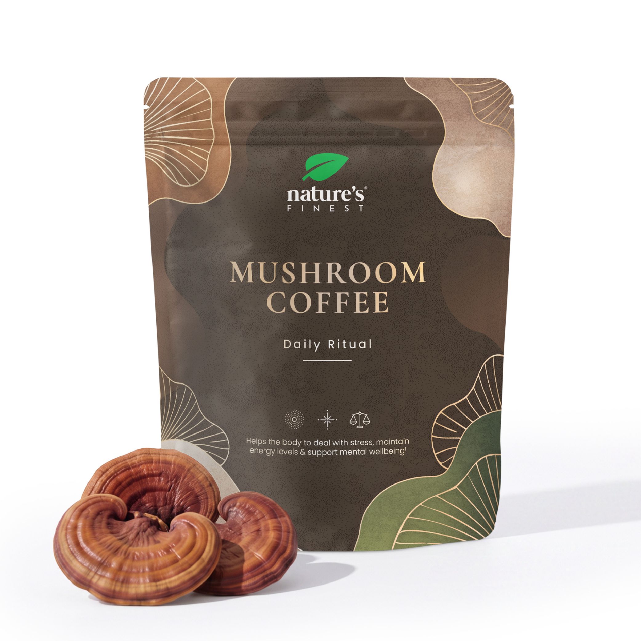 Nature's Finest Mushroom Coffee, miscela di caffè solubile