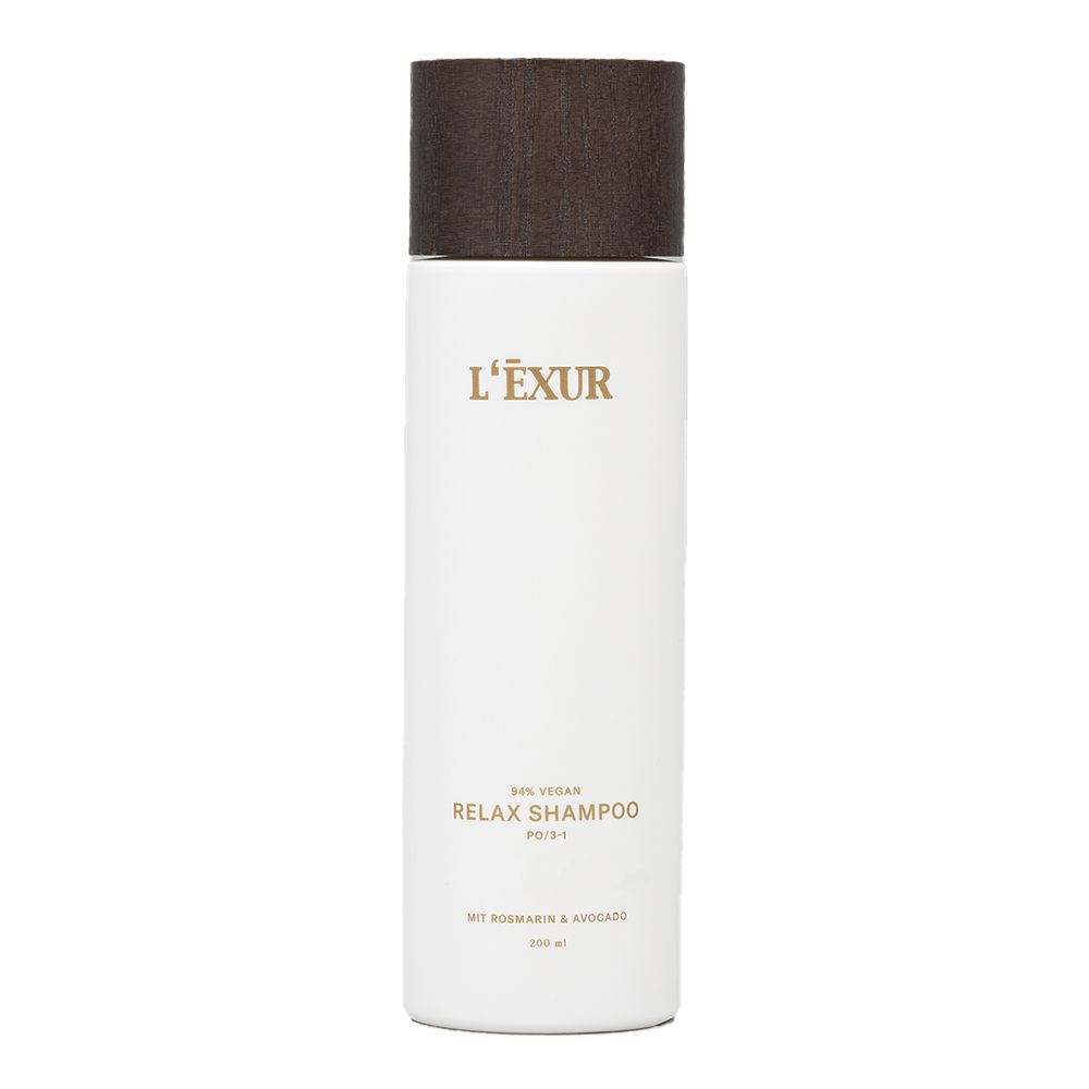 L’exur Relax Shampoo für frische Kopfhaut – Rosmarin & Minze 200 ml