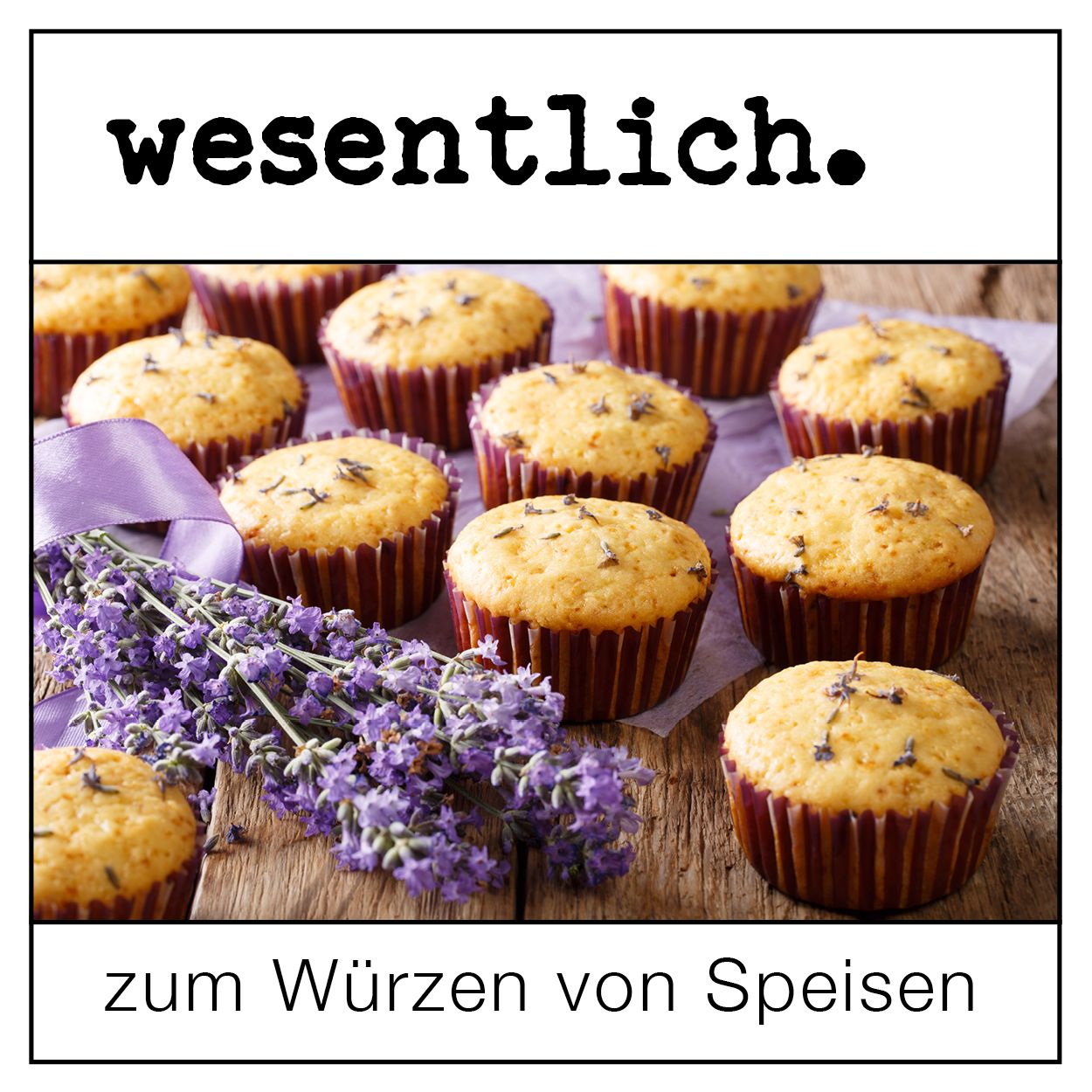 Lavendelblüten von wesentlich.