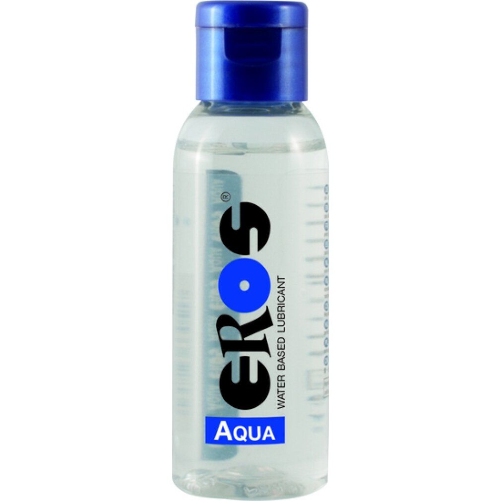 Gleitgel „Aqua“ auf Wasserbasis | Latexkondomsicher | Eros