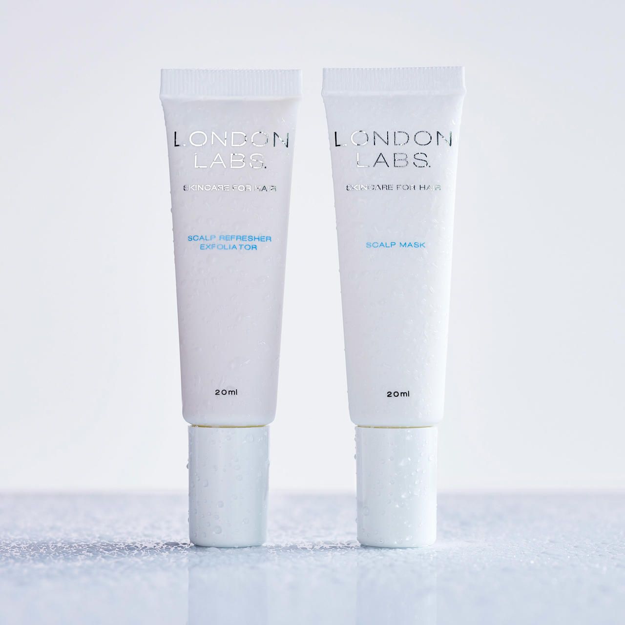 London Labs, Skincare for Hair Scalp Refresher Exfoliator and Scalp Mask Duo