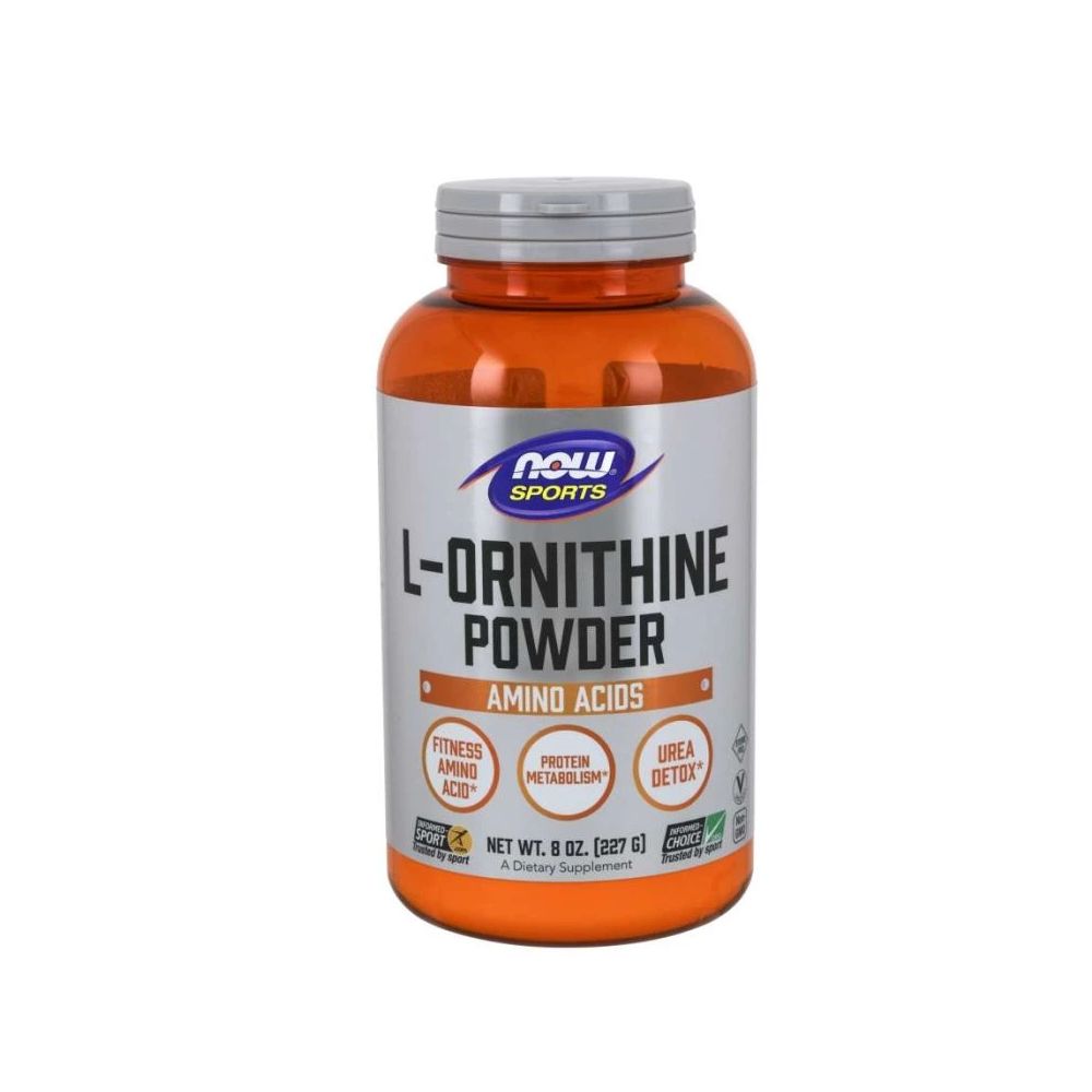 NOW Foods L-Ornithin, Pulver 227 g