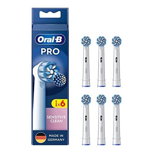 APOTHEKE St Clean Oral-B Aufsteckbürsten SHOP weiß Stück PRO 6 - Sensitive 6