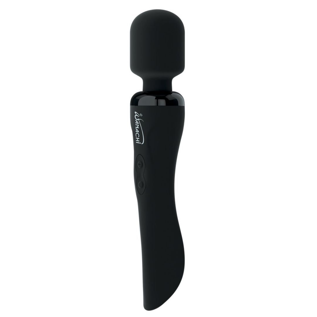 Massagestab Body Recharger mit beweglichem Massagekopf und -hals | 10 Vibrationsmodi | Wanachi