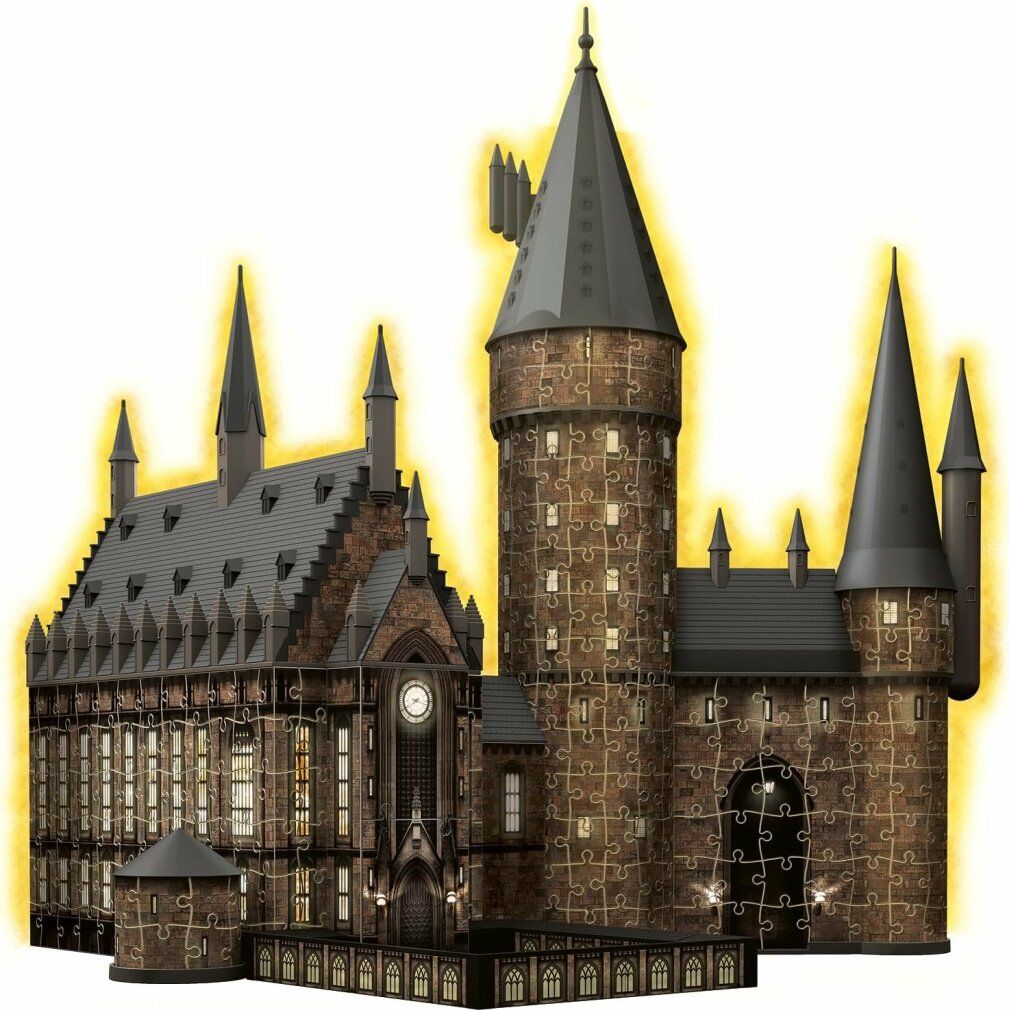 3D Puzzle Hogwarts Schloss - Die Große Halle Night Edition