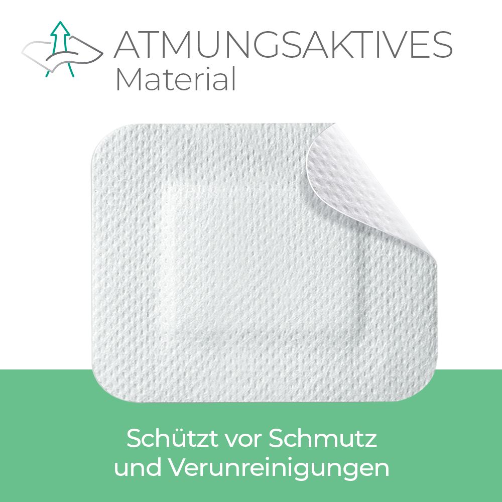 Medrull Ultra Pore steriler, selbstklebender Wundverband / Wund-Pflaster 6 x 7cm