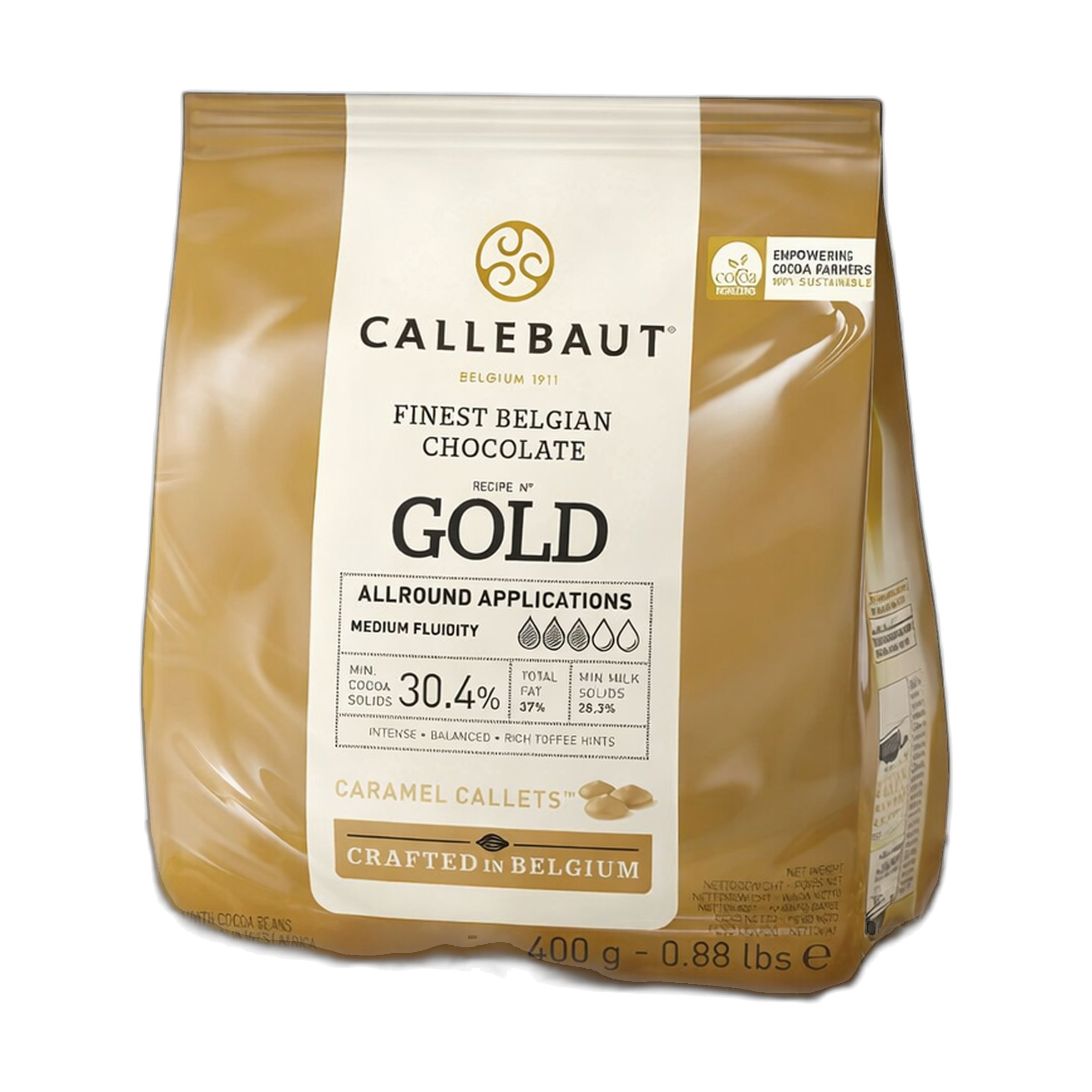 Callebaut GOLD Karamell-Schokoladenkuvertüre