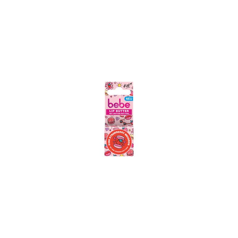 bebe - Lippenbalsam "Lip Butter Pink Strawberry Macaron"