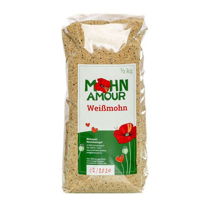 Waldviertler Weißmohn ungemahlen 500 g