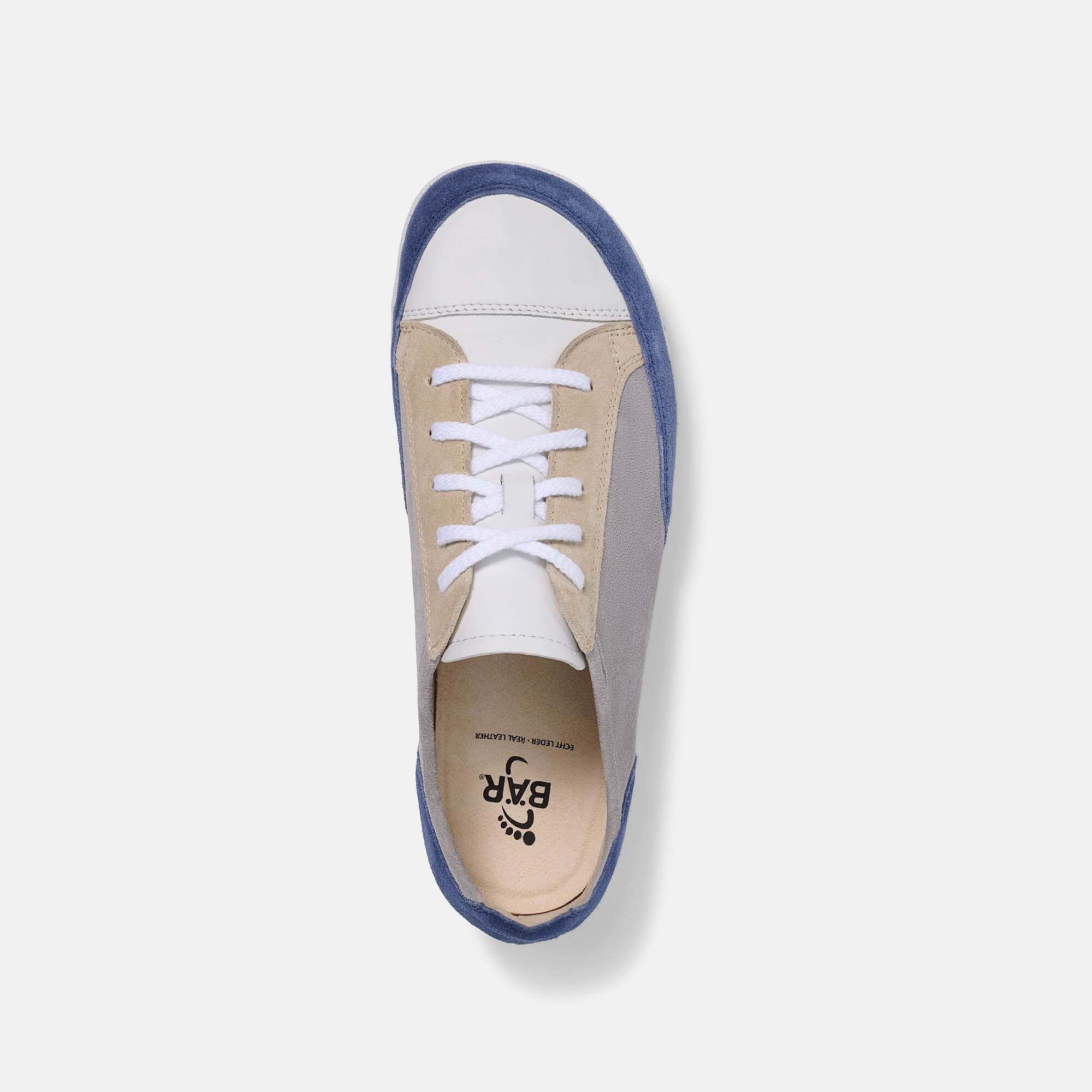 BÄR Schuhe Emma 2.0 Damen Schnürer, breit, Innensohle mit Logo, Leder-Mix.