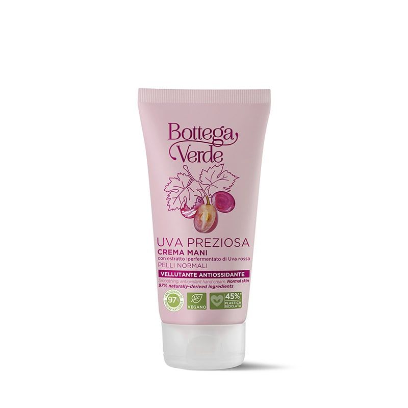 Bottega Verde Uva Preziosa - Crema mani vellutante antiossidante