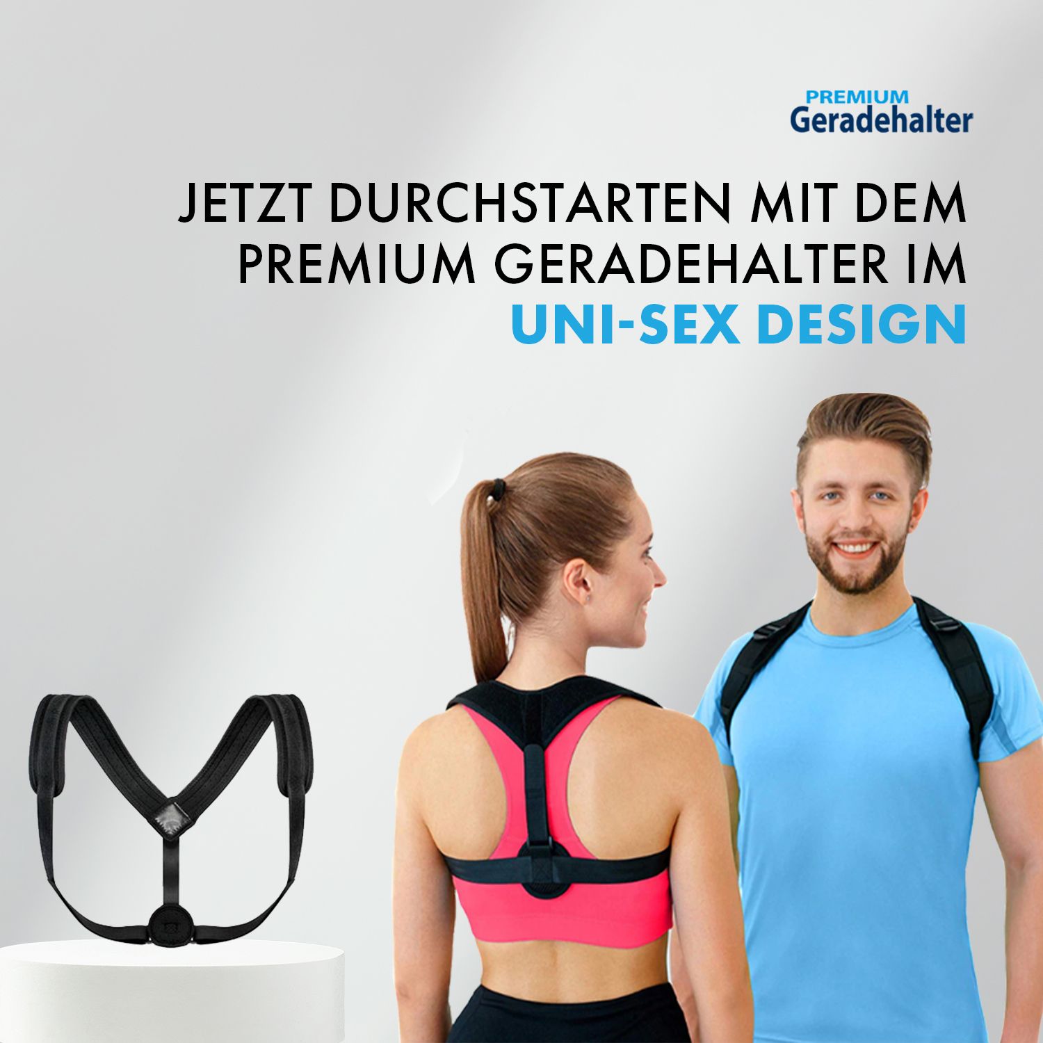 Rücken Geradehalter – Premium Haltungskorrektur