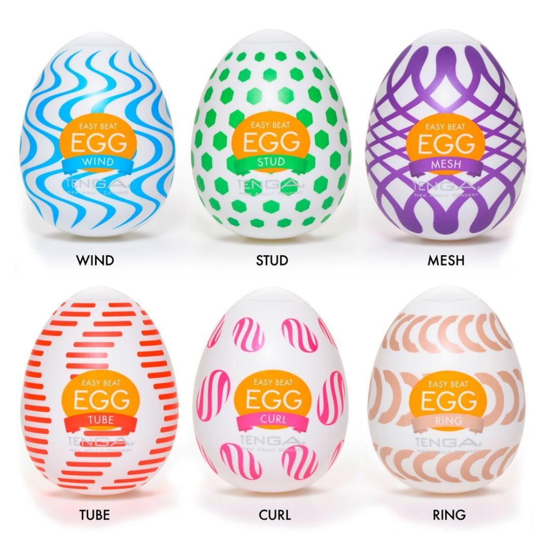 Tenga Ei Masturbator-Set 'Tenga Egg Variety Pack Wonder' 6 St Vibrator