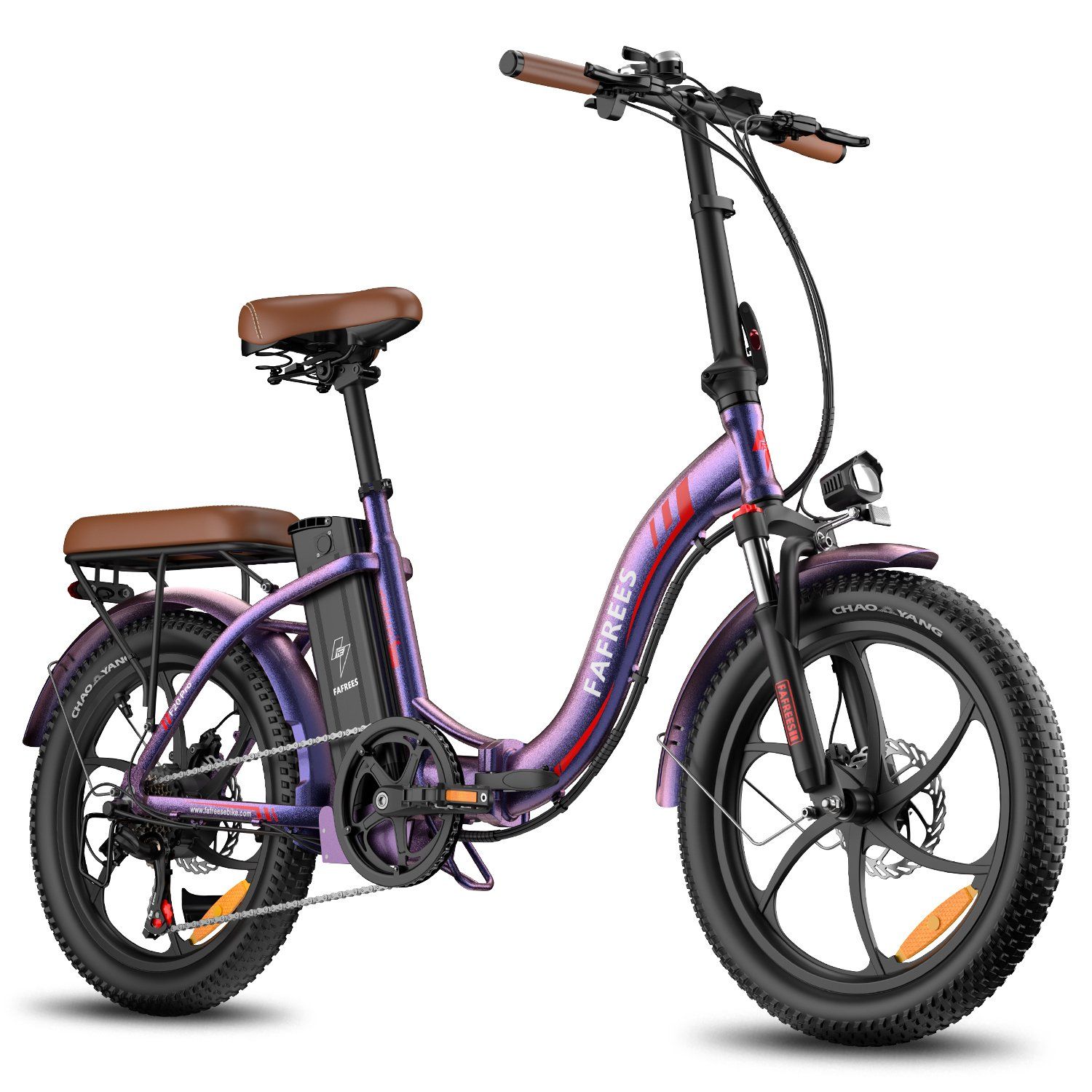 Fafrees F20 PRO City-E-Bike mit tiefem Einstieg, 20-Ah-Akku 1 St