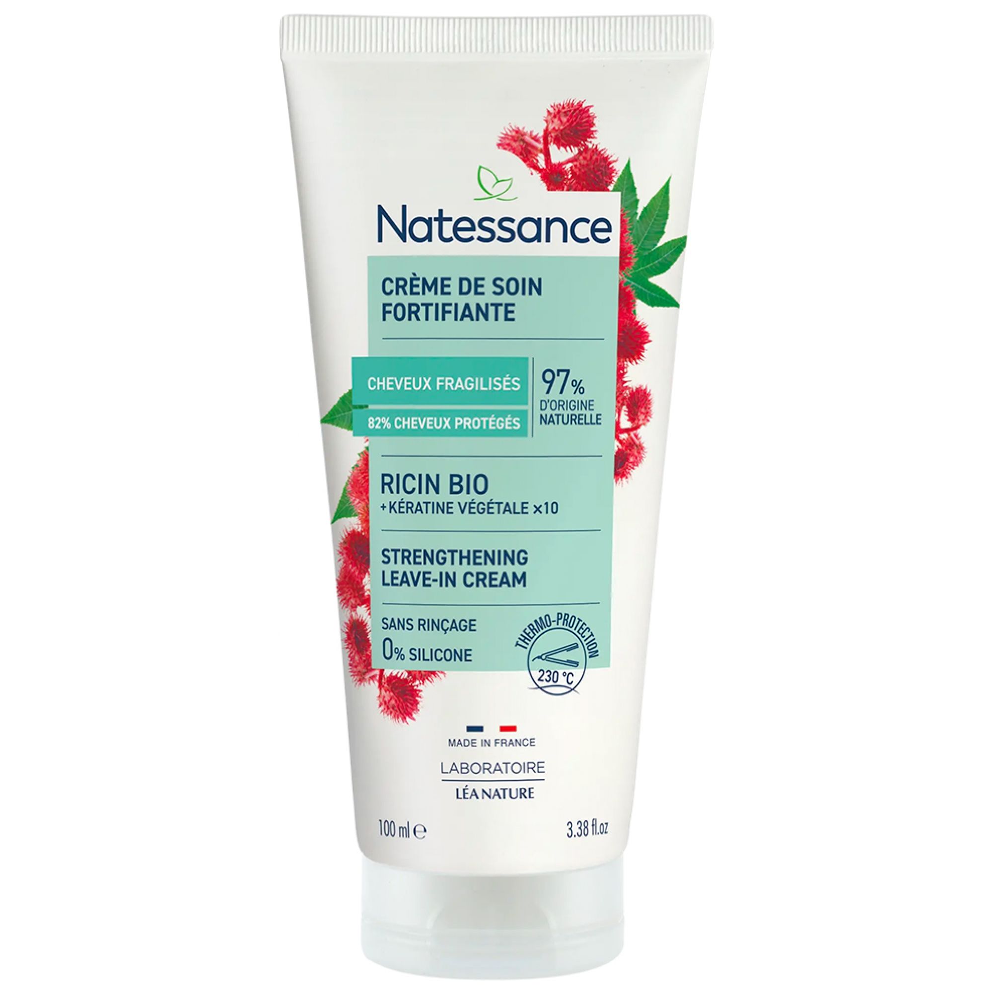 Natessance Leave-In Haarpflegecreme 3,5x6x14 cm Creme