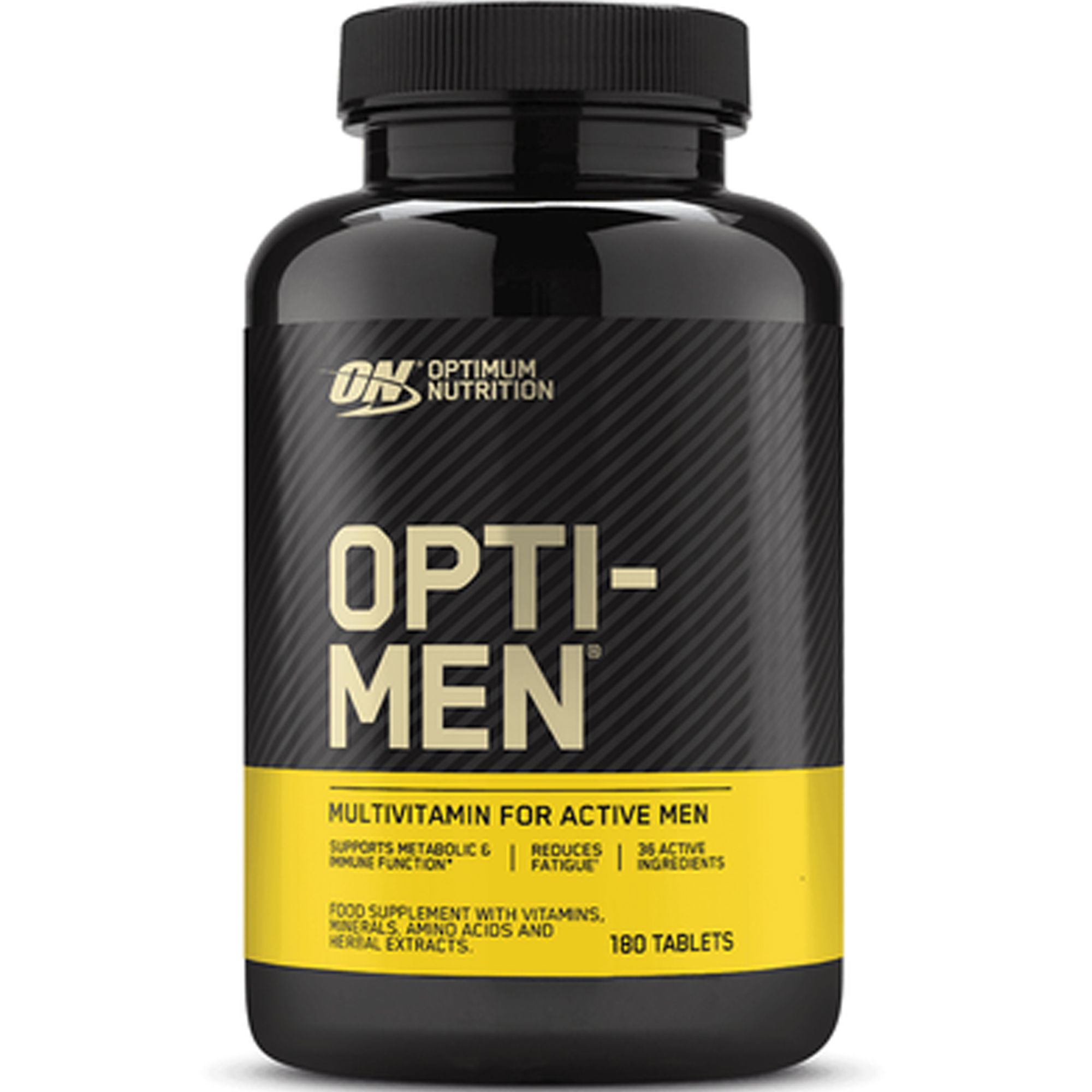 Opti-Men - mit 30 aktive Wirkstoffen - Vitamine, Mineralien, Aminosäuren und Kräuter - 180 Tabletten