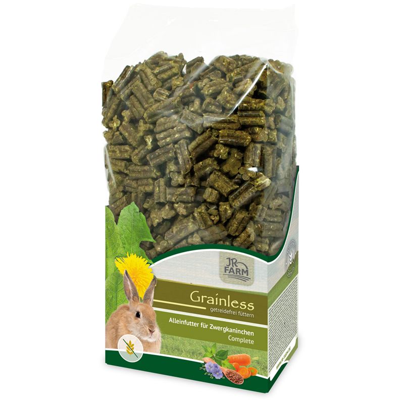 JR Farm Grainless Complete Zwergkaninchenfutter