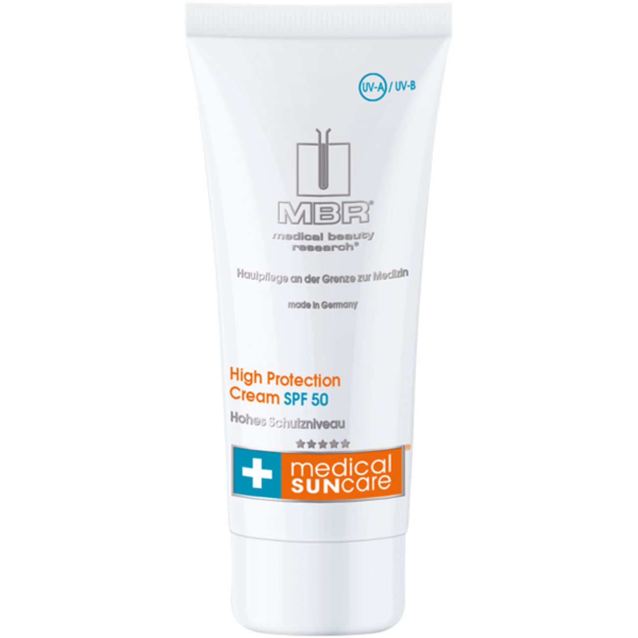 MBR, Medical Sun Care High Protection Cream SPF 50