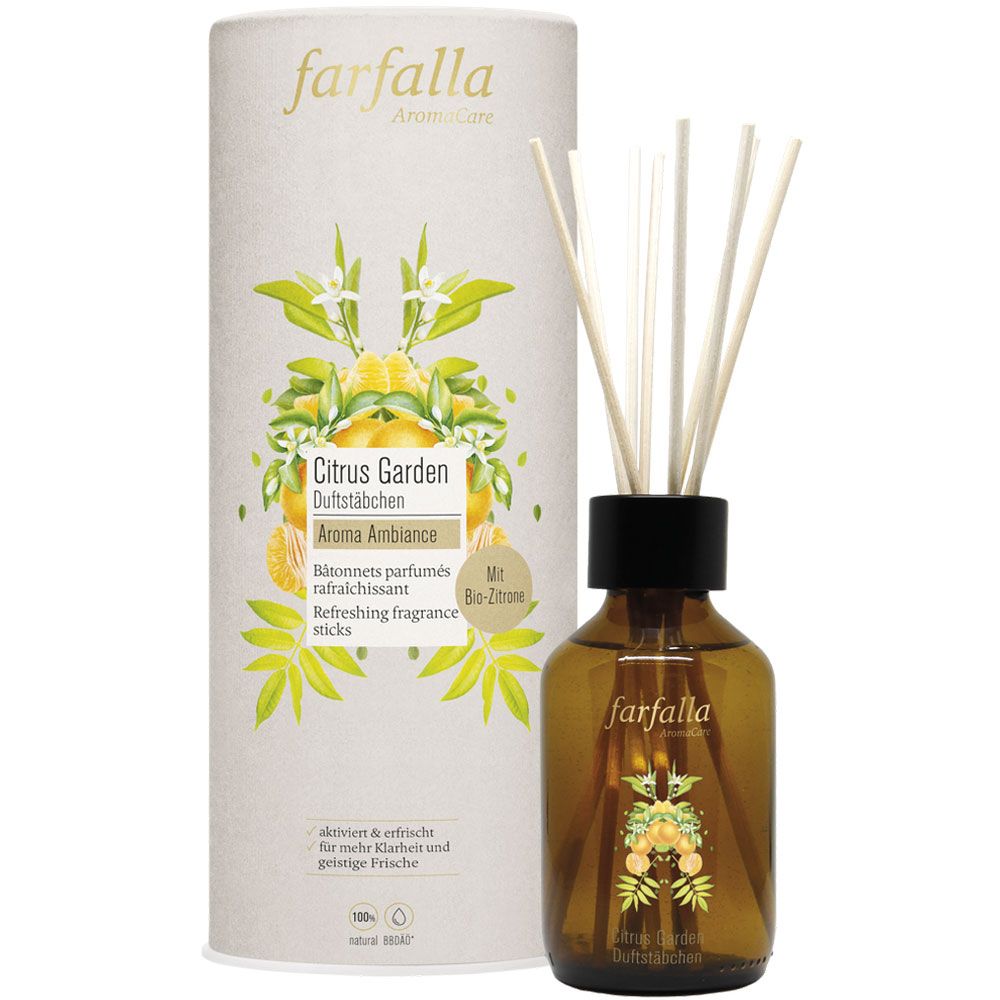 Farfalla Duftstäbchen Citrus Garden Aroma Ambiance 150 ml