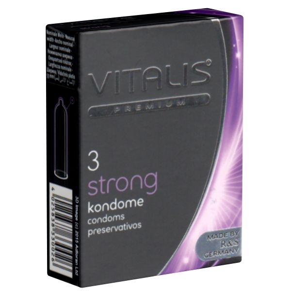 Vitalis PREMIUM *Strong* extra starke Kondome für alle Stellungen
