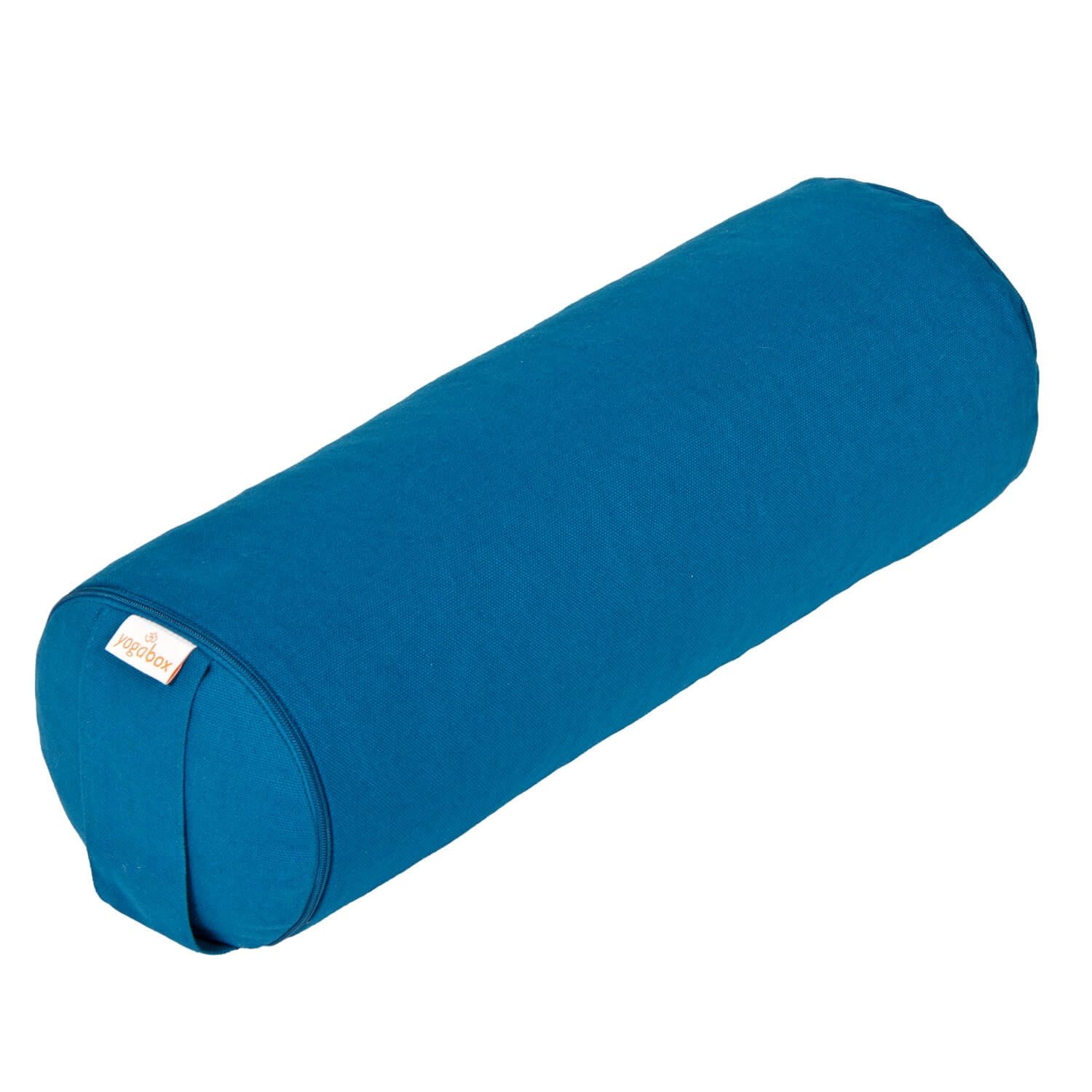 yogabox Yoga MINI BOLSTER / Nackenrolle BASIC - petrol - 38 x 15 x 15,0 cm
