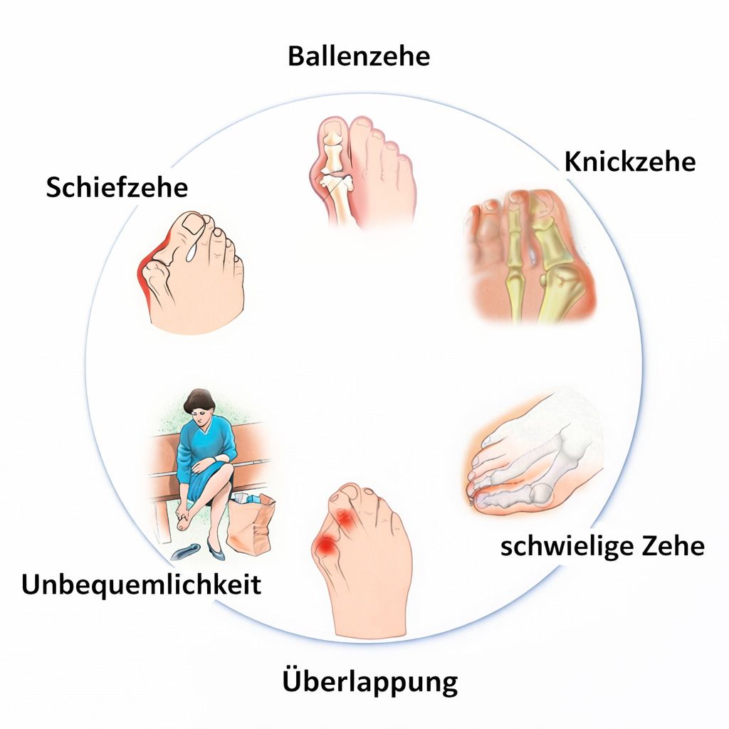 Zehentrenner Silikon, weich & BPA-frei, wiederverwendbar, unisex tragbar