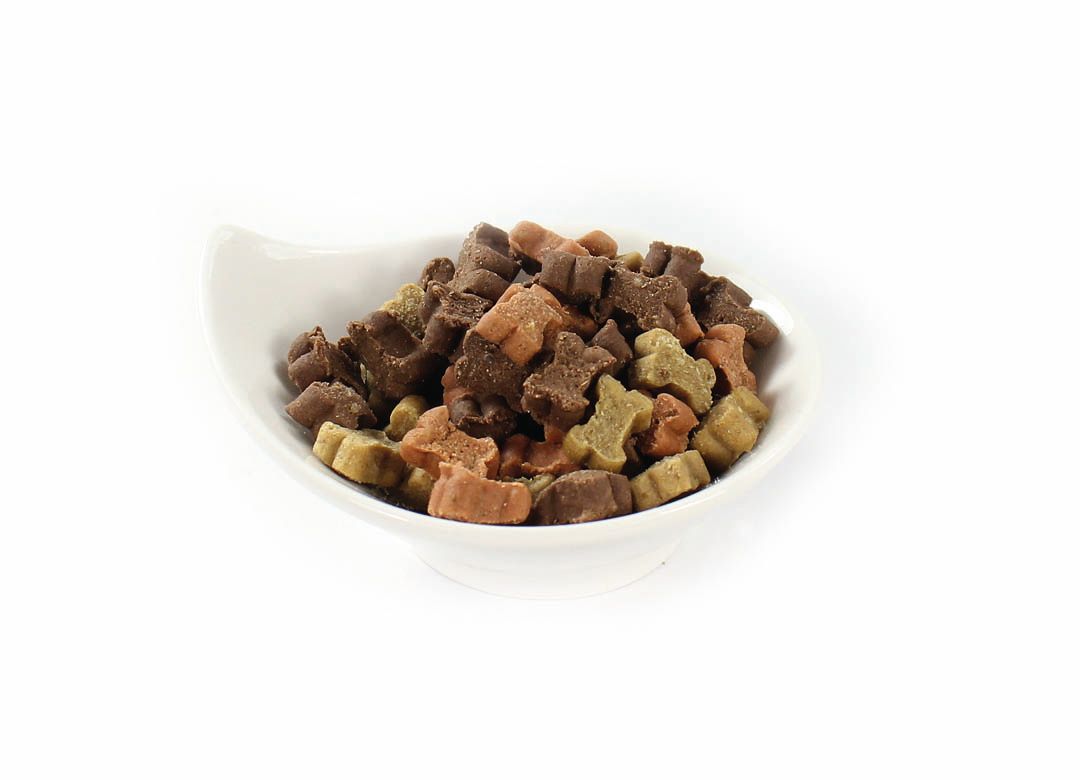Perro Soft-Mix Mini Knöchelchen - Snack für Hunde 200 g Futter