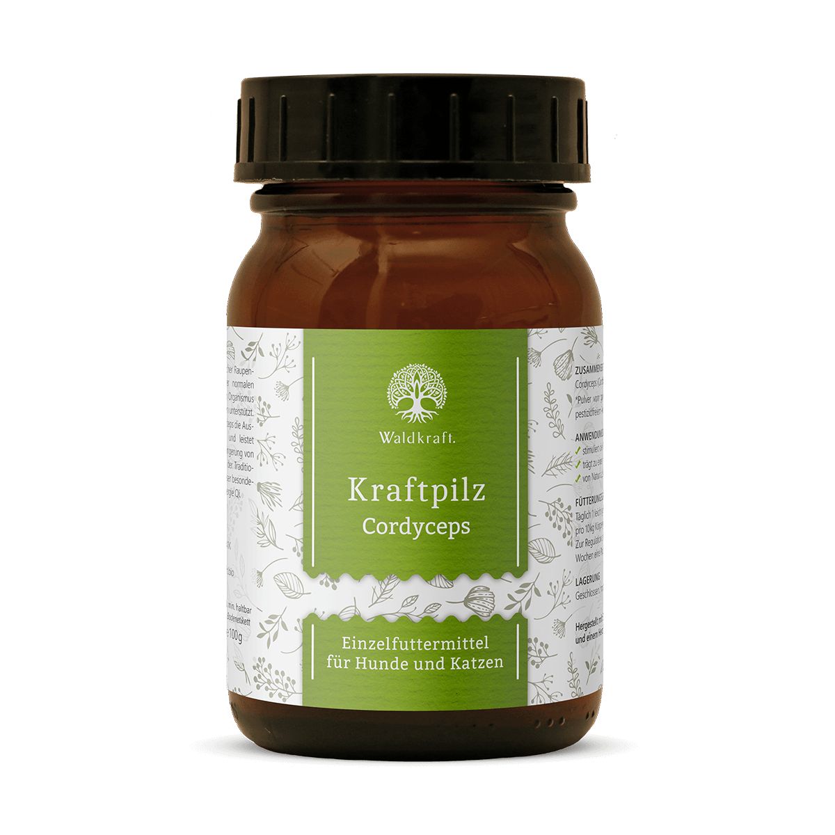 Waldkraft BIO Kraftpilz Cordyceps – Vitalpilzpulver