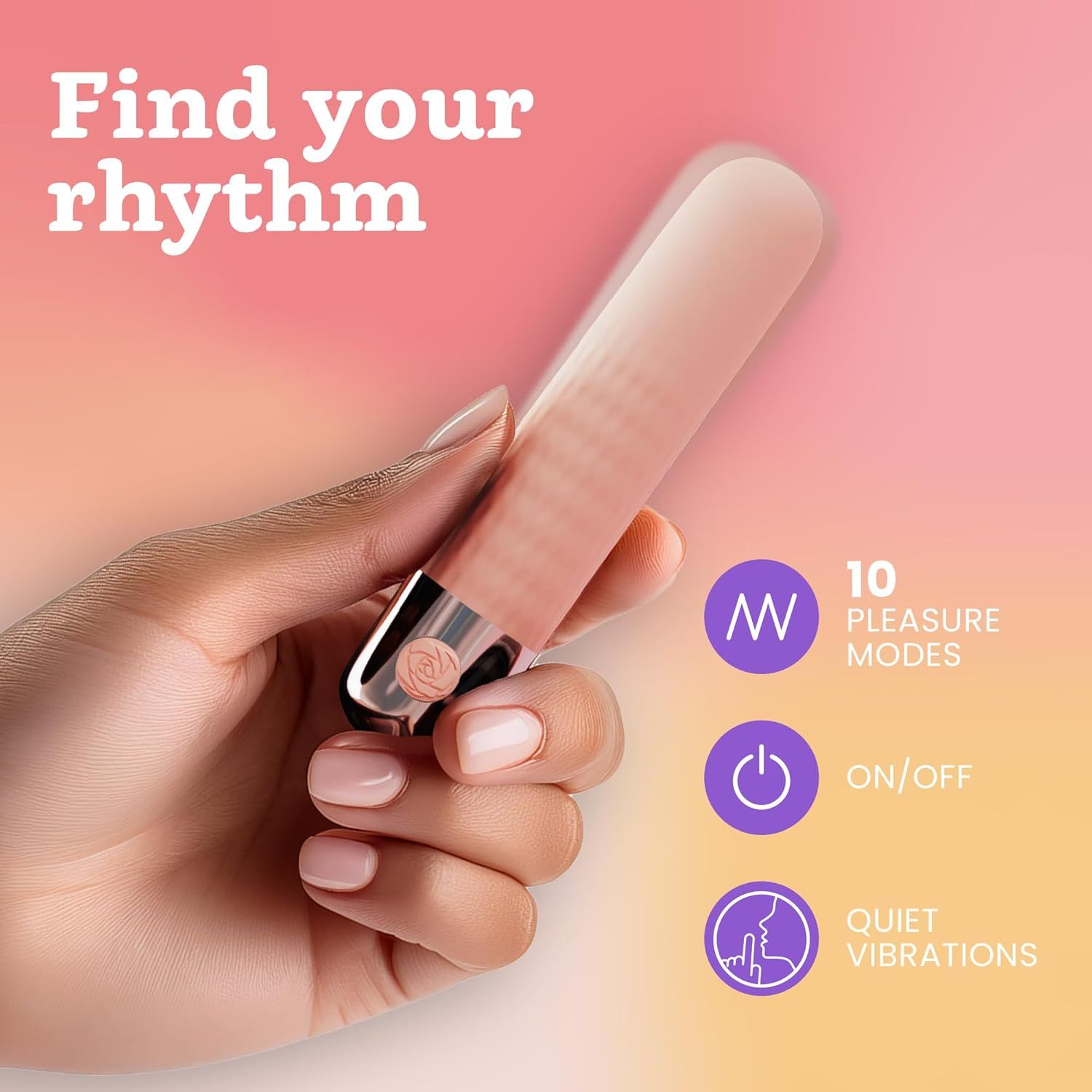 Oliver James Vibrator Rosa